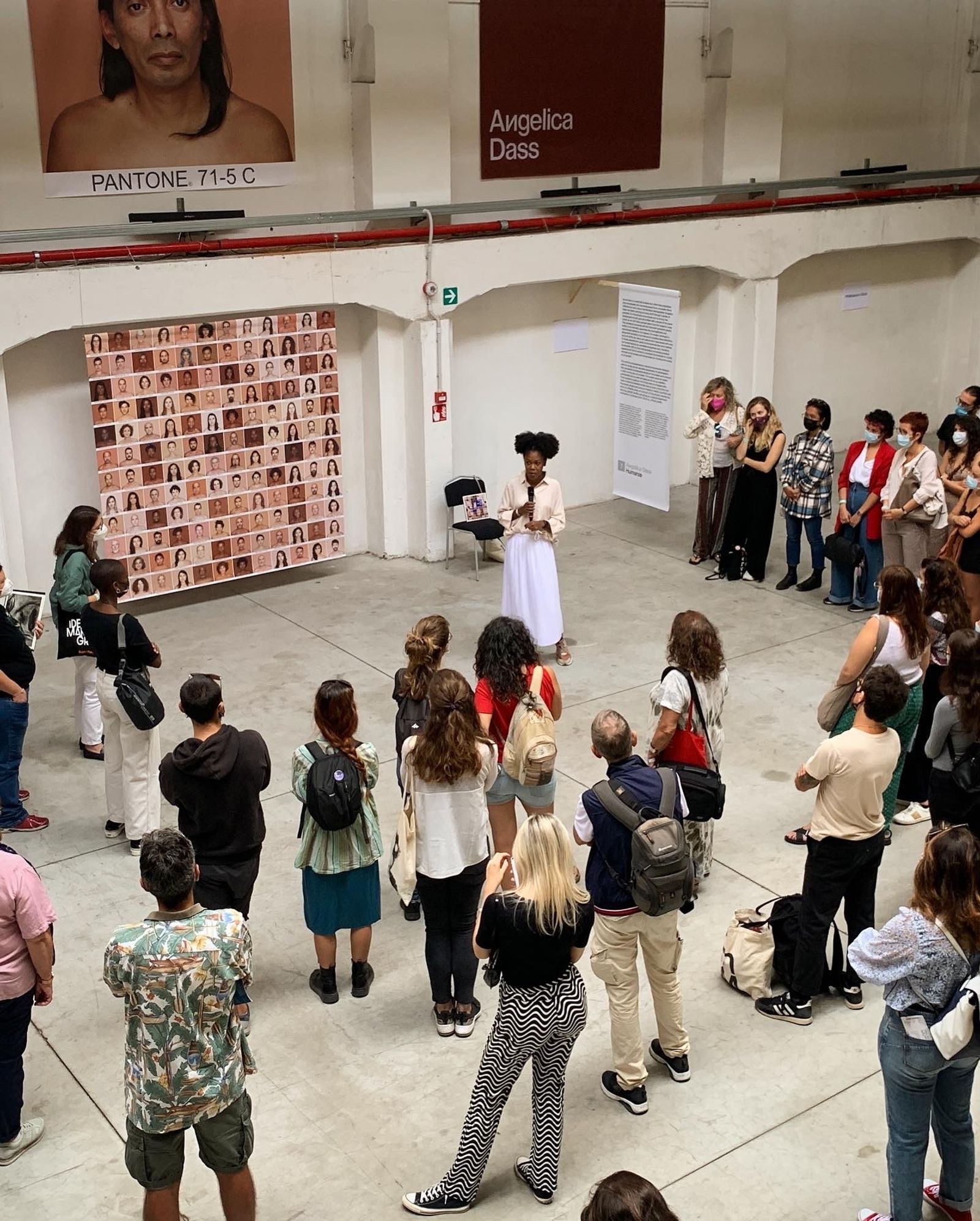 Photographer Angelica Dass presents her show and latest publication The Colors We Share (Aperture) © PhMuseum