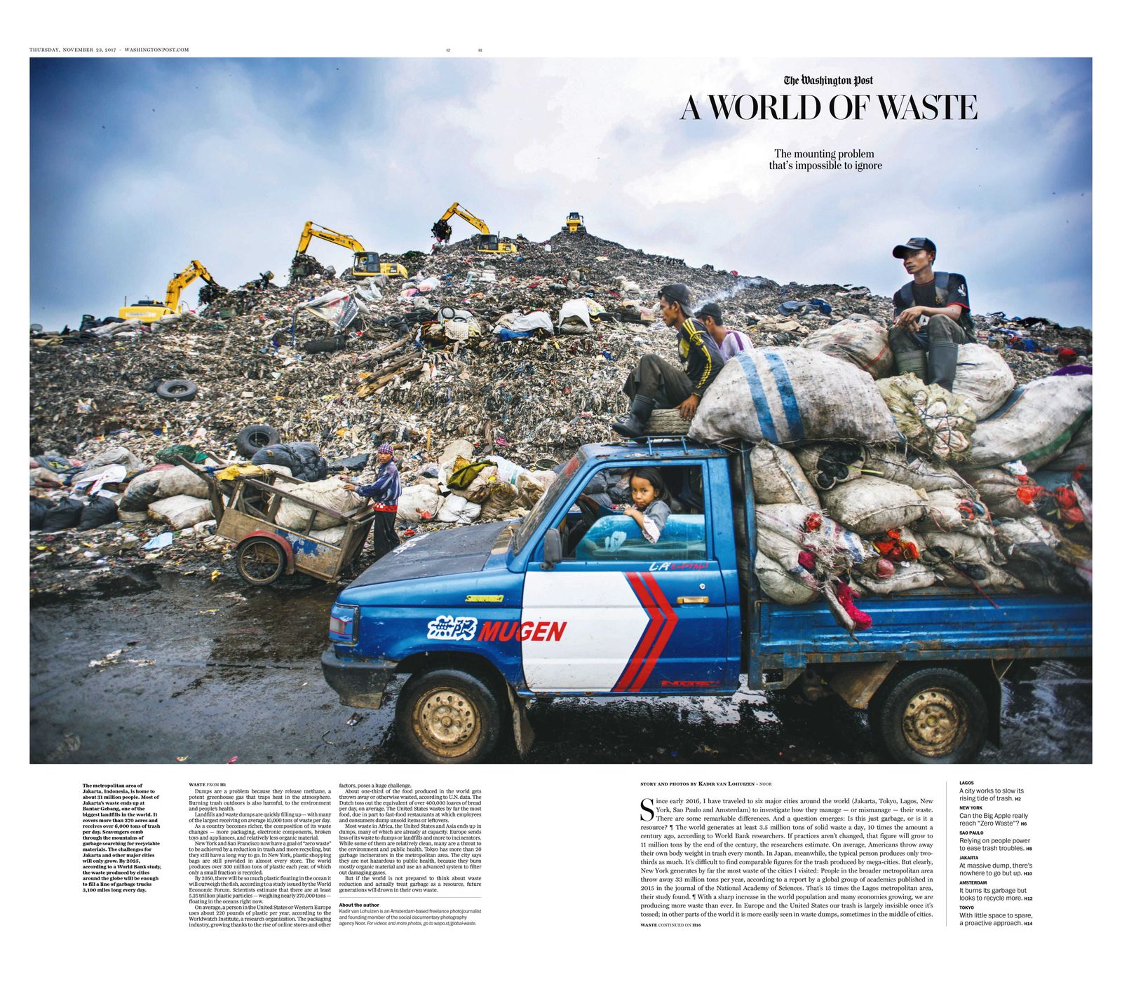 From The Washington Post feature A World of Waste, edited by Nick Kirkpatrick