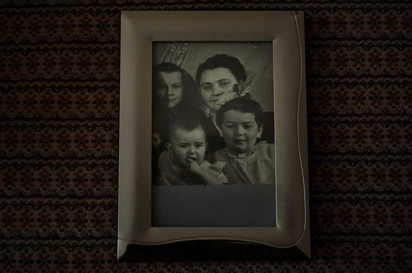 © Raisa Mikhaylova - Photo of Alla, her Mom, brother and sister.