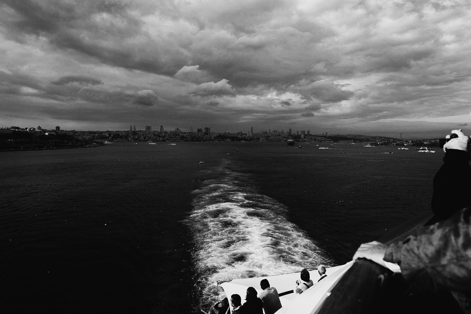 © Simona Bonanno - Leaving the port of Istanbul. Bosphorus Strait, Turkey, 2012.