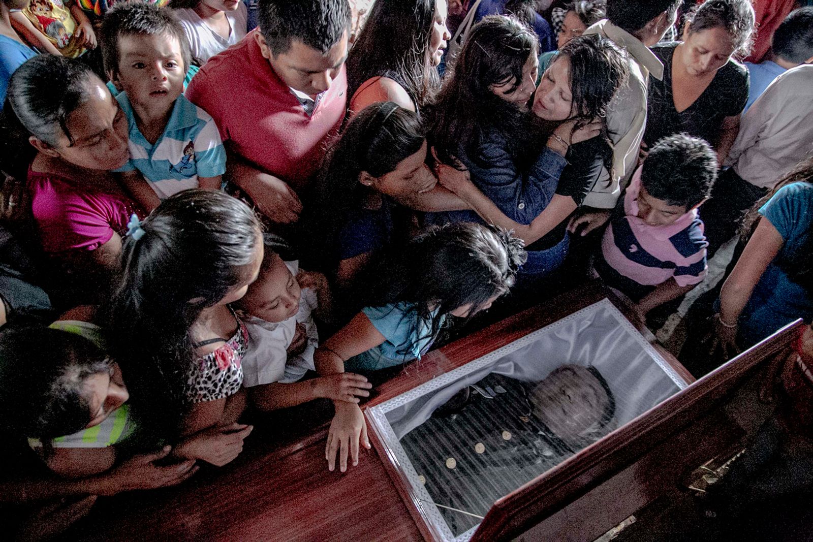 © Fred Ramos - The funeral of Sgt. Pablo Cándido Vega in Panchimalco, El Salvador, April 2015. Fred Ramos