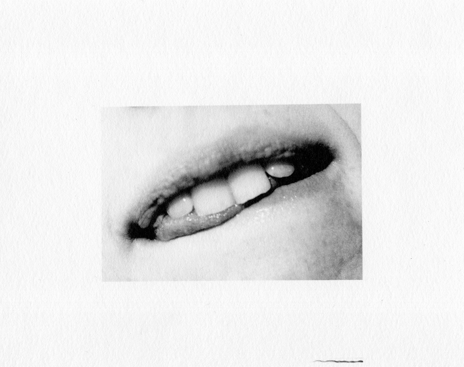 © Deanna Pizzitelli - Mouth, I, 2018, Toned Silver Gelatin Print