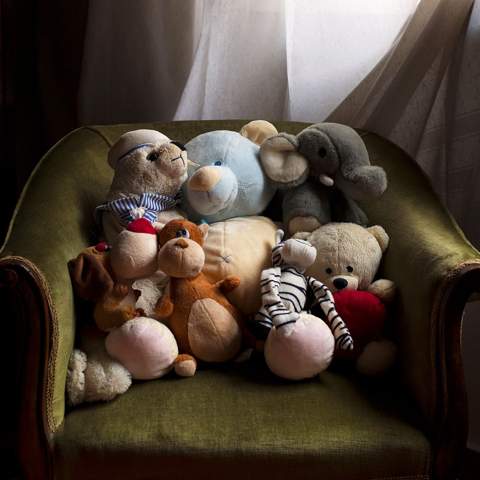 © Melissa Ianniello - The teddies that Maria Laura Annibali and Lidia Merlo have given each other as presents over the years (Rome – Lazio).