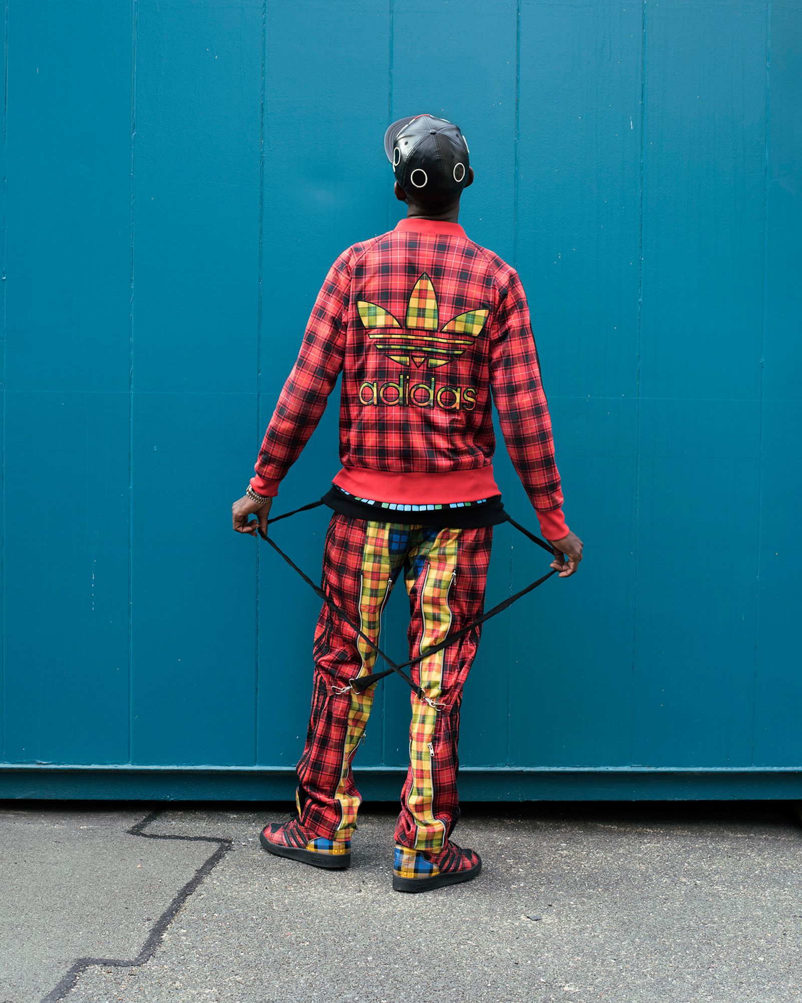 © alice mann - Yaya Beauga in Adidas X Jeremy Scott, London, 2016