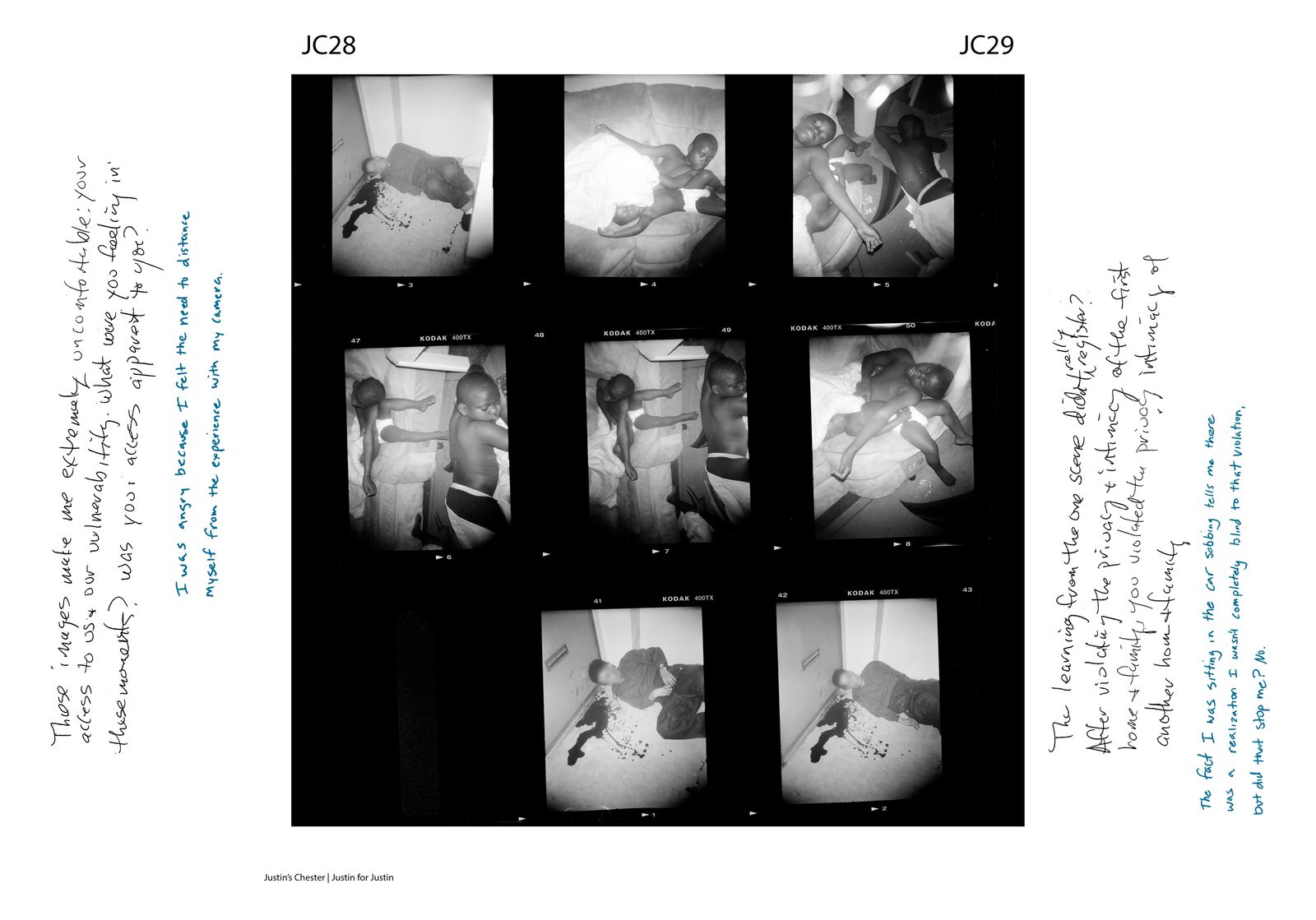 © Justin Maxon - Image from the Chester: Staring Down the White Gaze photography project
