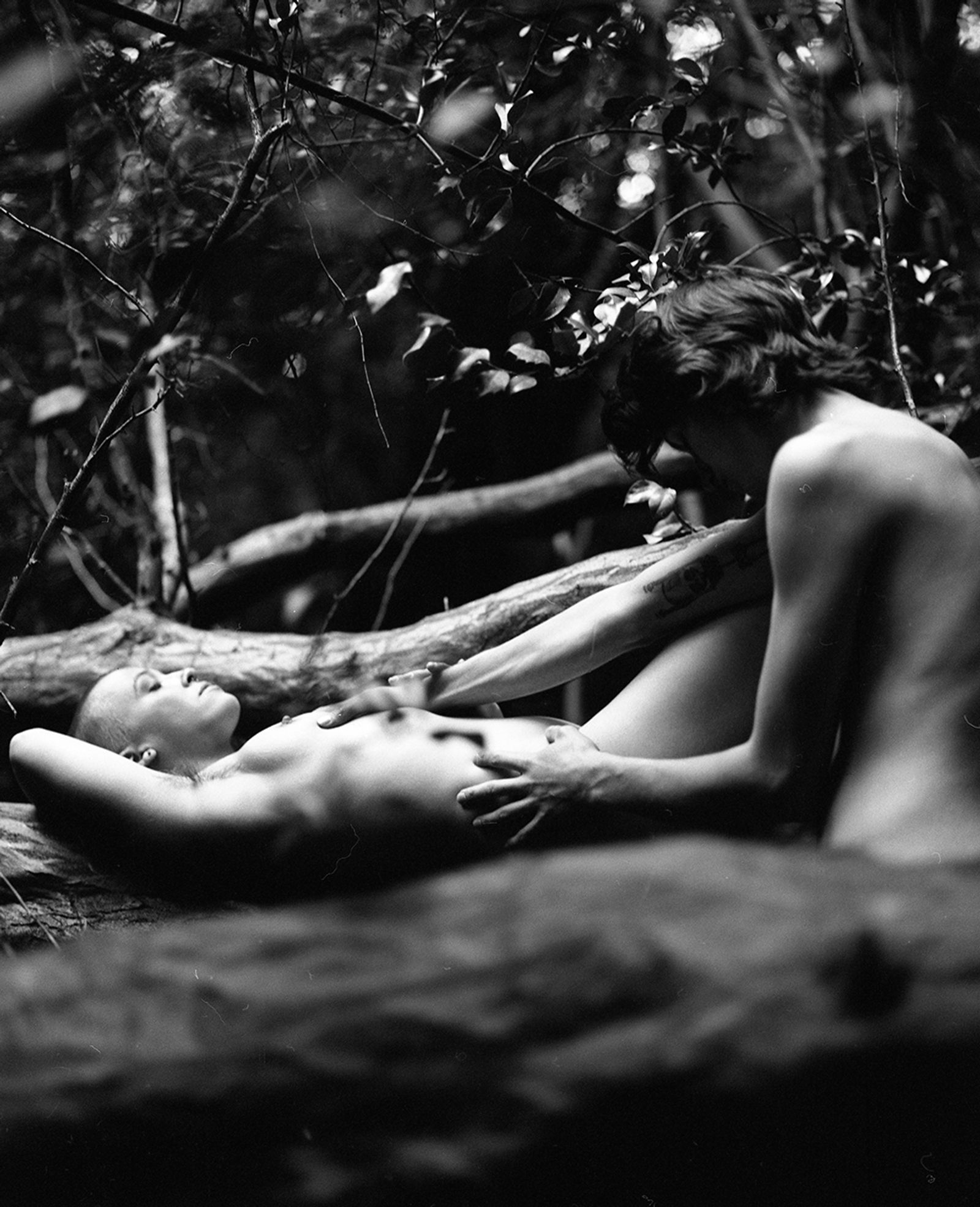 © Selina Mayer - Ali & Devin, Epping Forest 2017. Silver gelatin print.