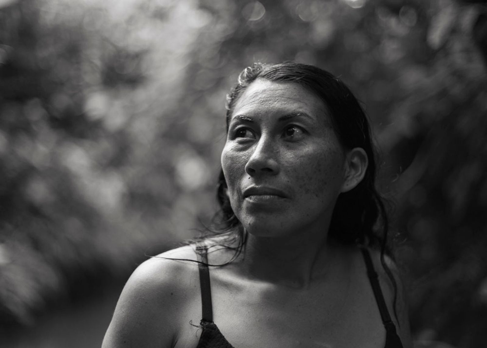 © Daniela Beltran B. - A portrait of Naime Irunmenga in the jungle.