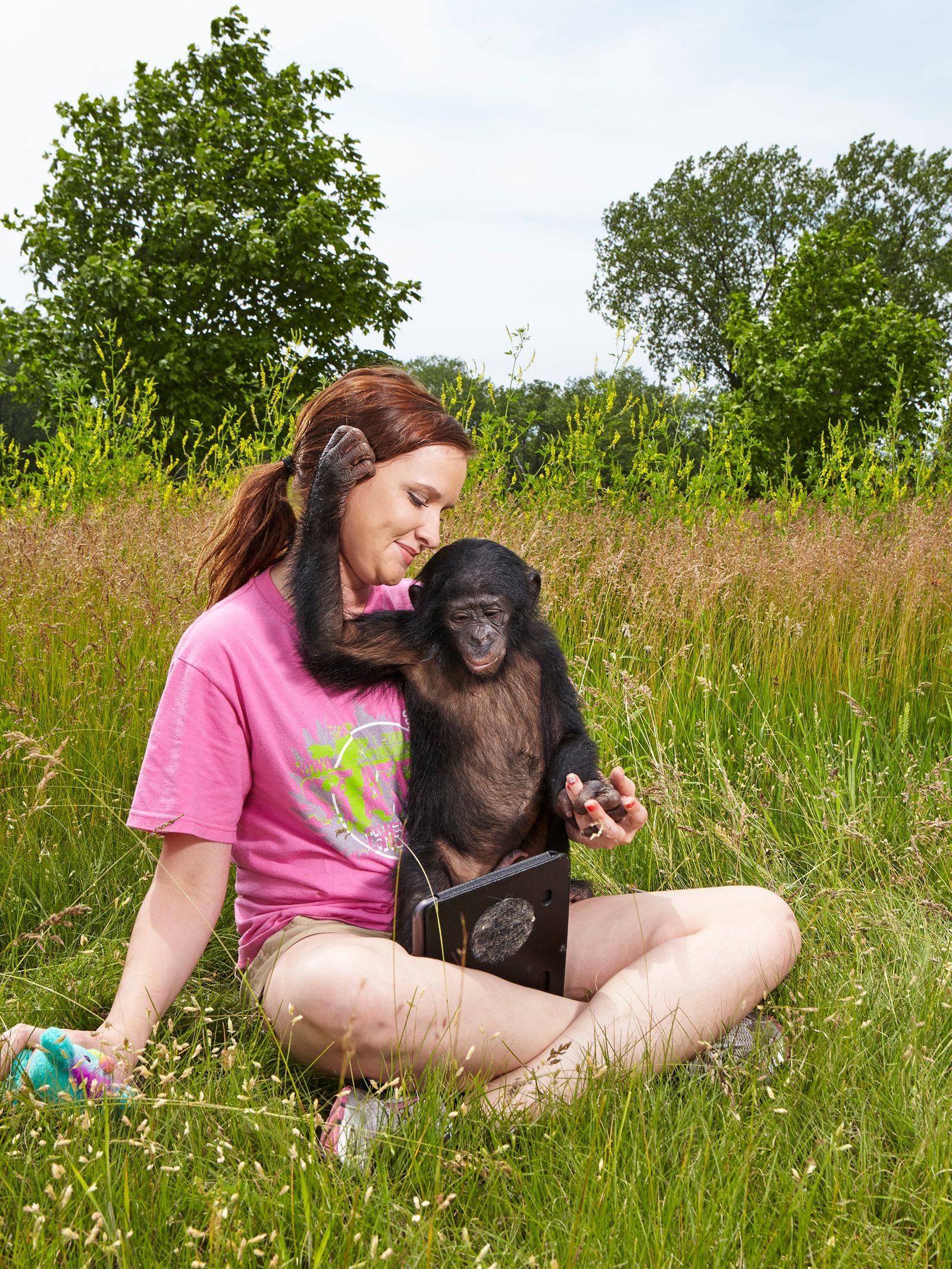 © Gregg Segal - Heather Housh caring for Teco