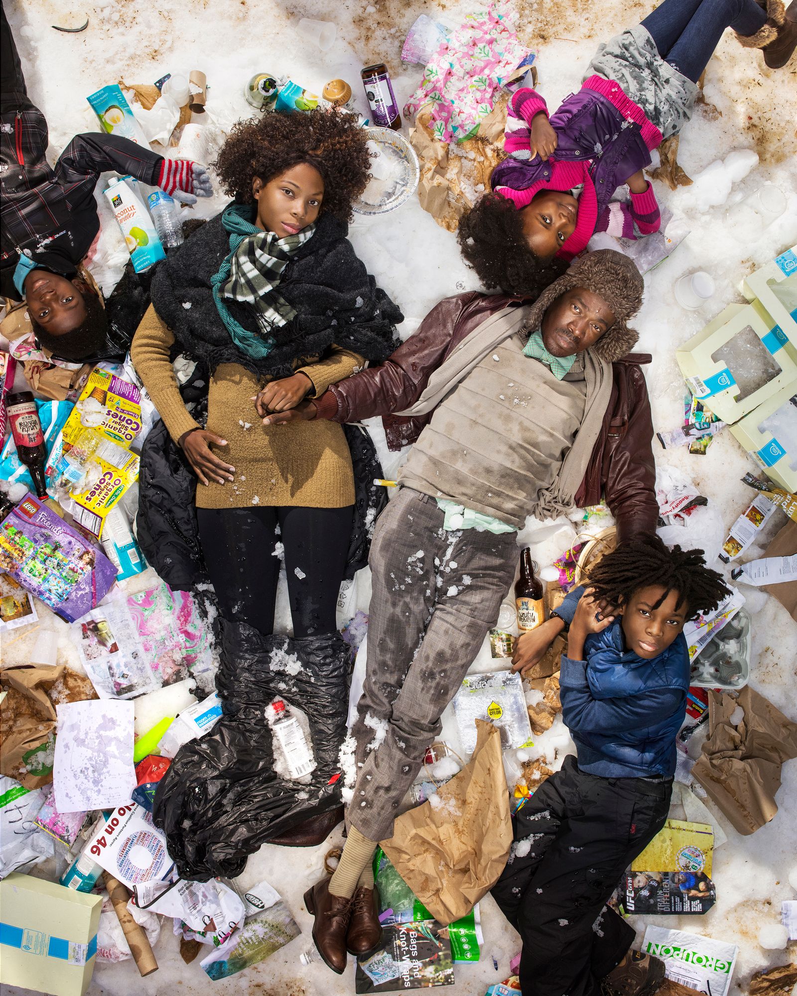 © Gregg Segal - Arjay, Deanna, Carly, Ron and Deron, 2014