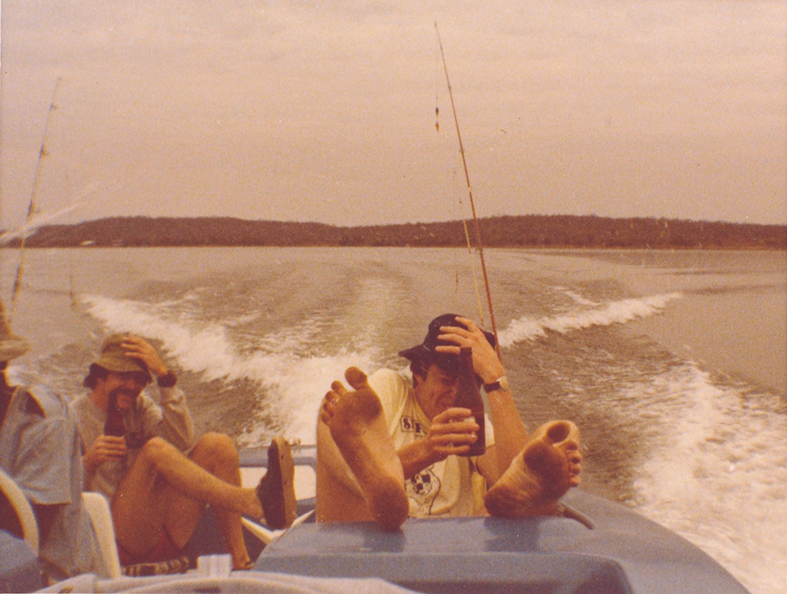 © Jono Terry - Family archives: my father on Lake Kariba