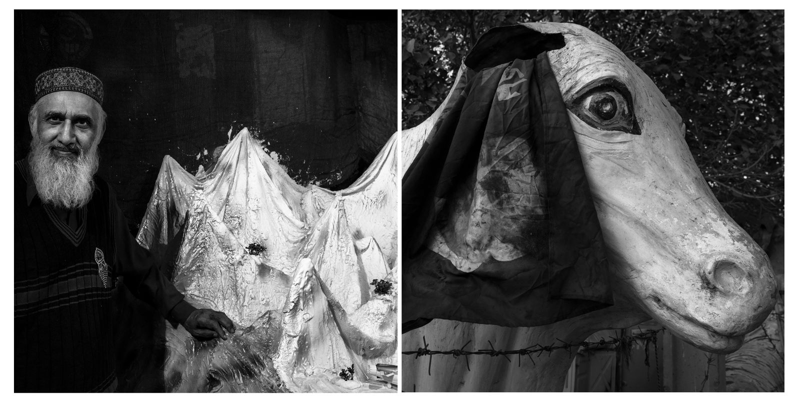 © Marylise Vigneau - Image from the Pakistani Diptychs photography project