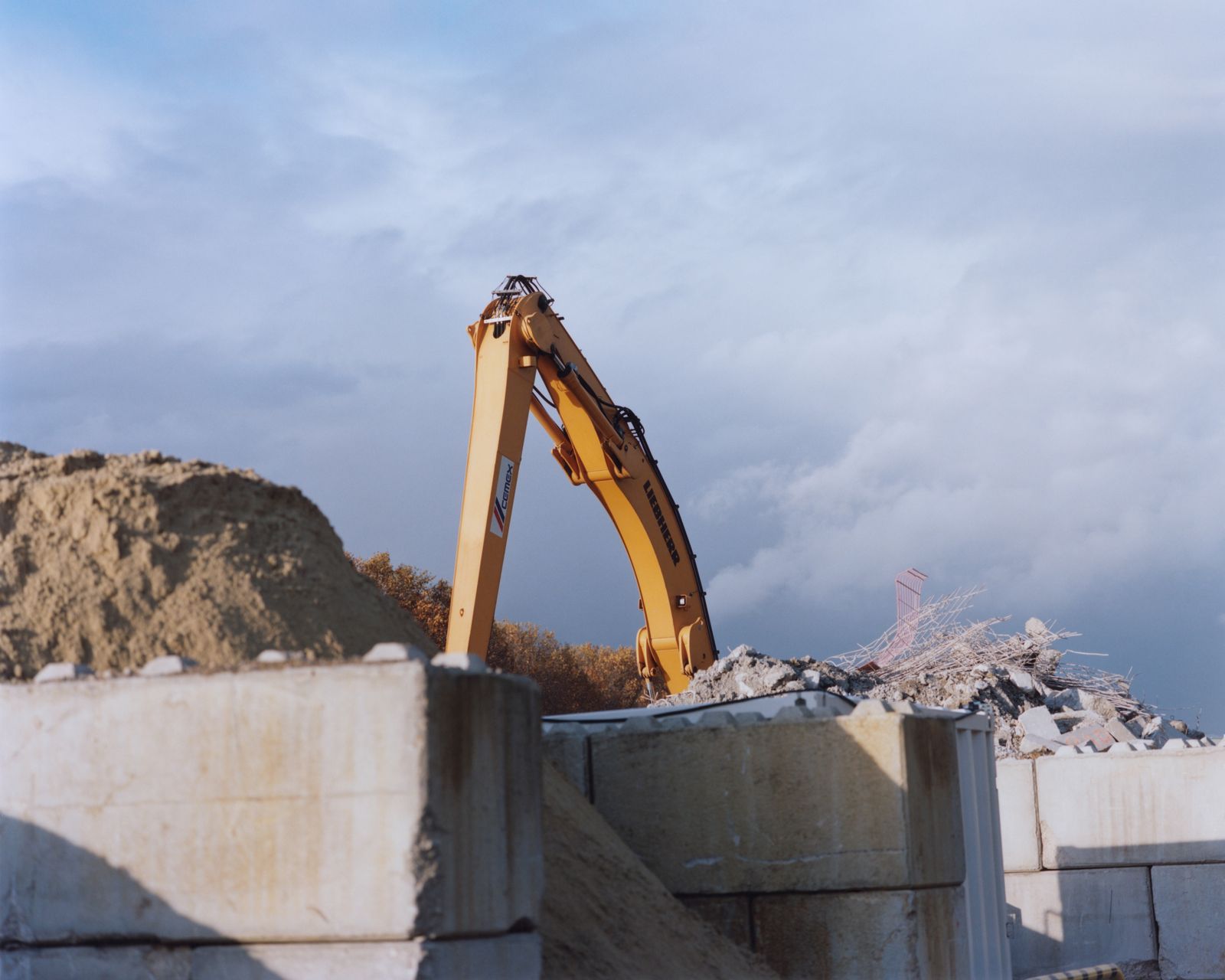 © Alexandre Silberman - Construction site along the Saint-Denis canal // Saint-Denis // November 2019