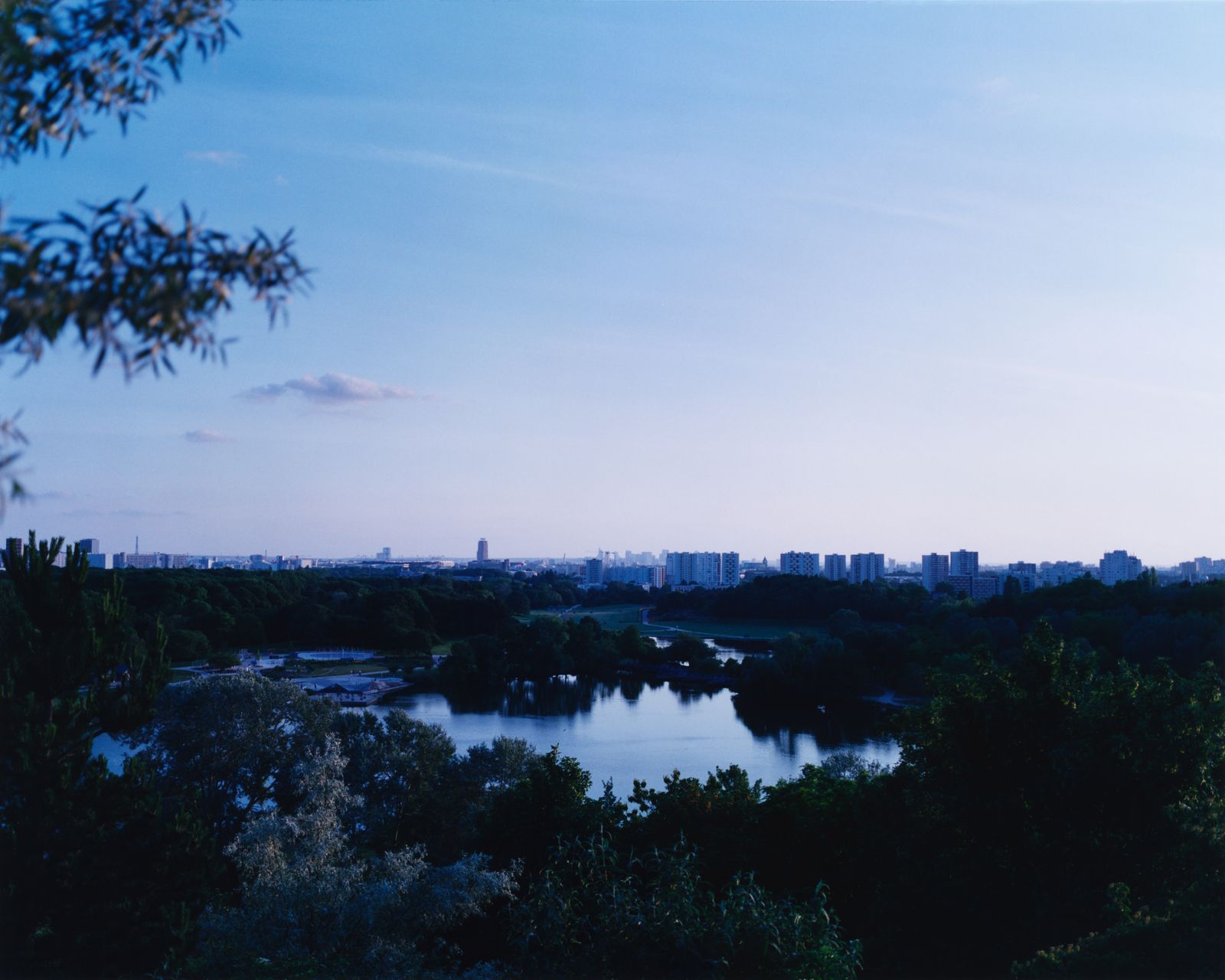© Alexandre Silberman - View from the belvedere // Georges-Valbon Park - La Courneuve // May 2020