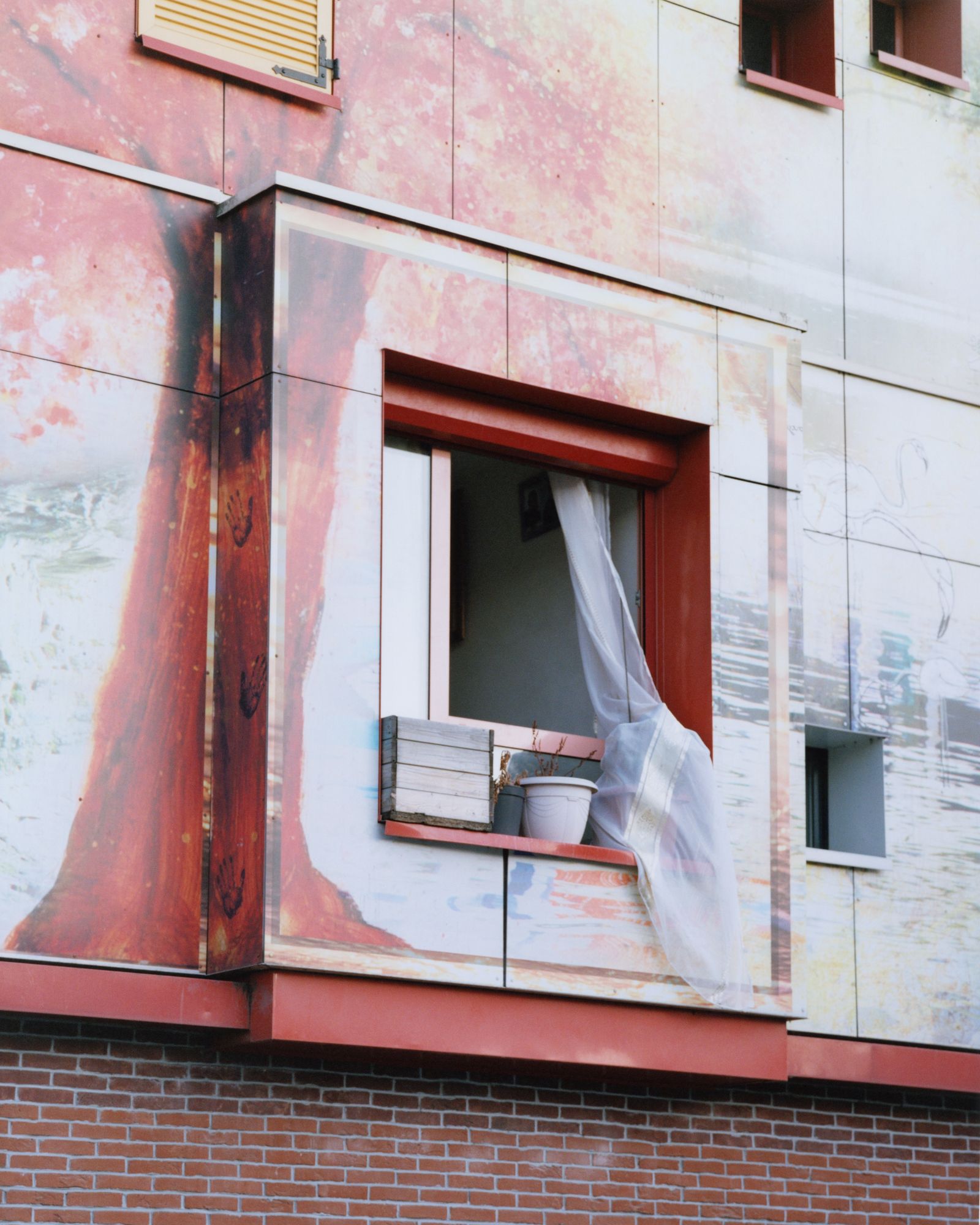 © Alexandre Silberman - Picturesque facade // Aubervilliers // August 2019