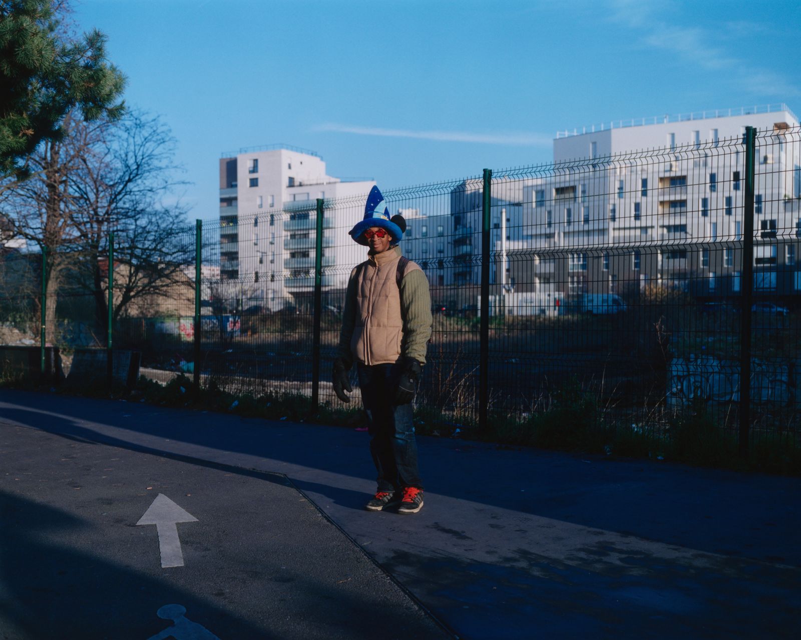 © Alexandre Silberman - Mamadou on the way to go to a New Year Party // Aubervilliers // December 2019