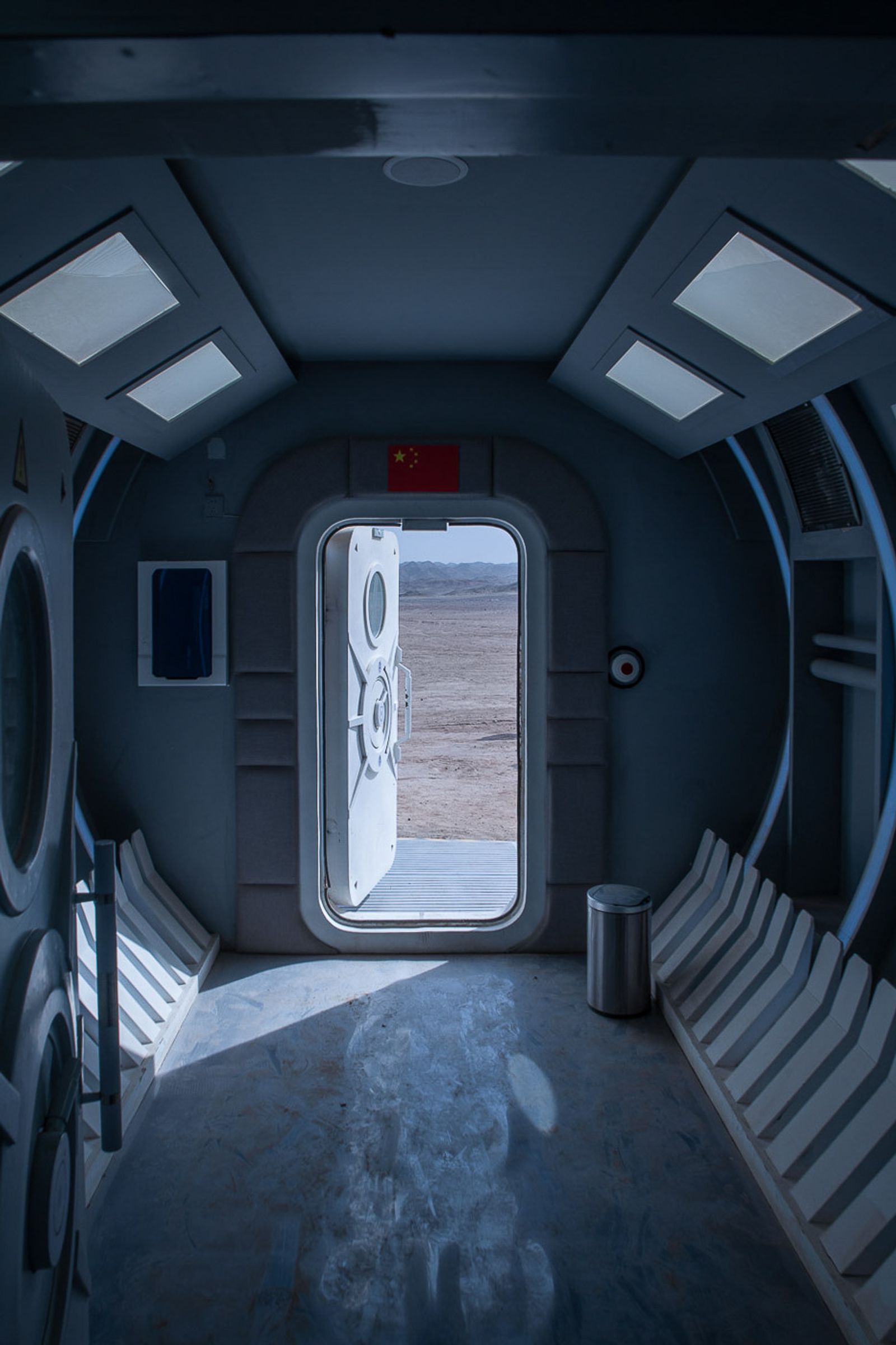 © Matjaz Tancic - The C Space - Mars analog simulation base in Gobi desert, Gansu province, China.