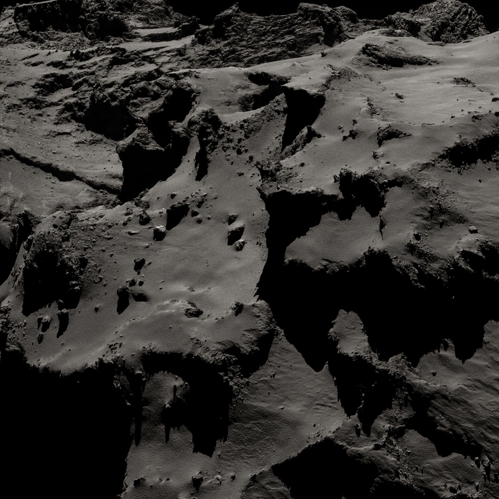 Photographs from Rosetta’s 10-Year Journey through Deep Space
