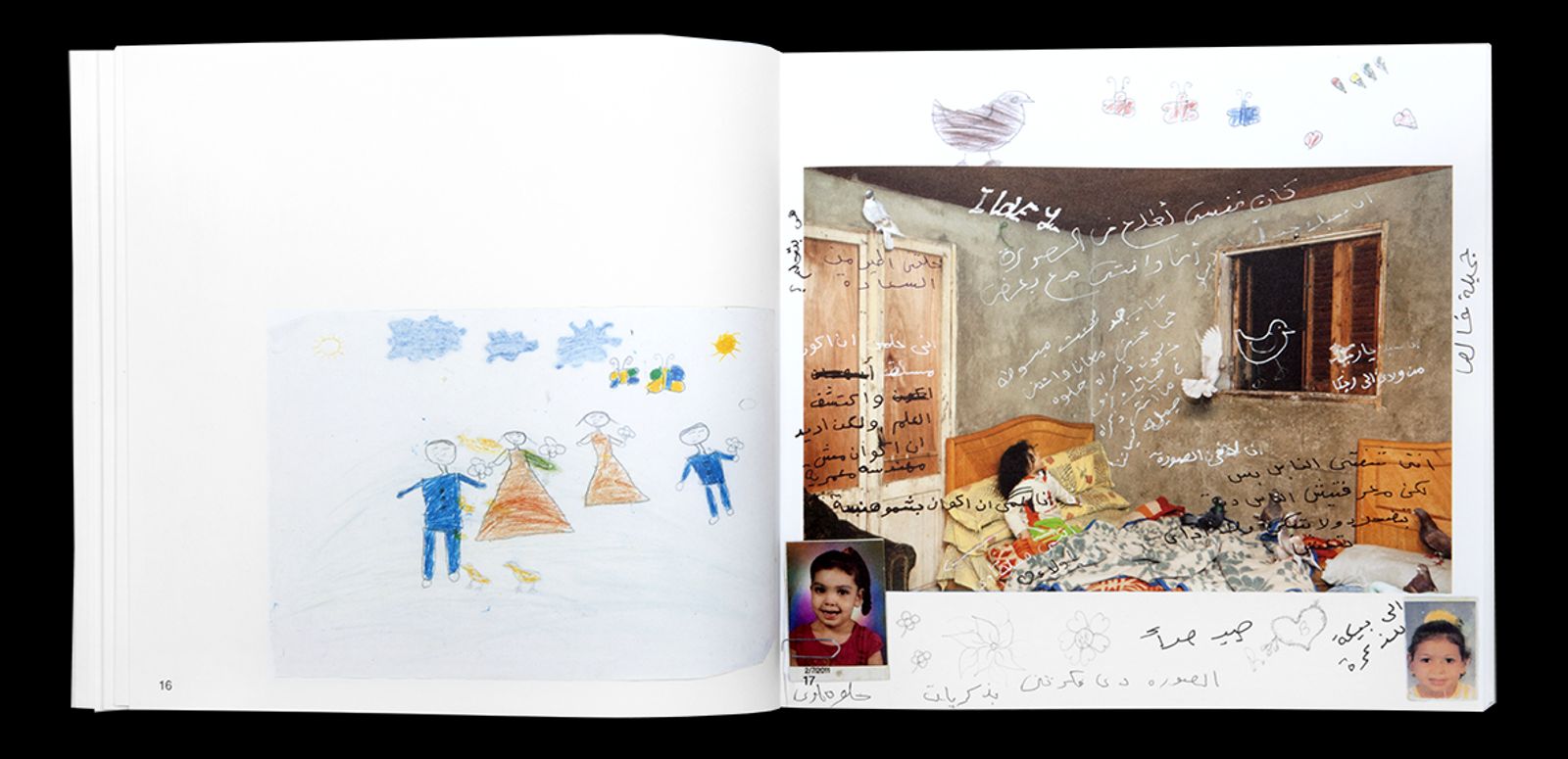 © Bieke Depoorter, spread from the book As it may be