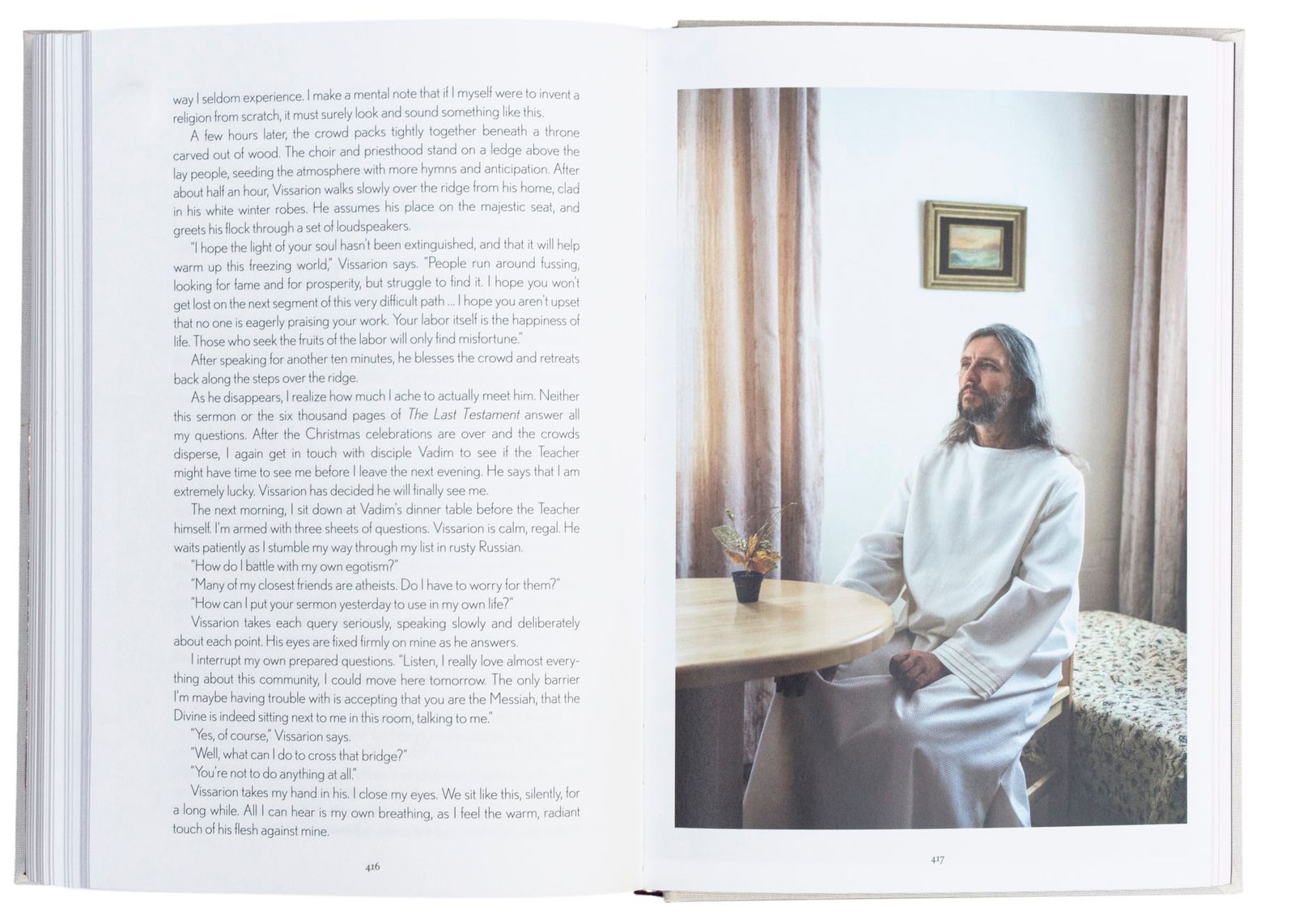 © Jonas Bendiksen / Magnum Photos, spread from the book, The Last Testament