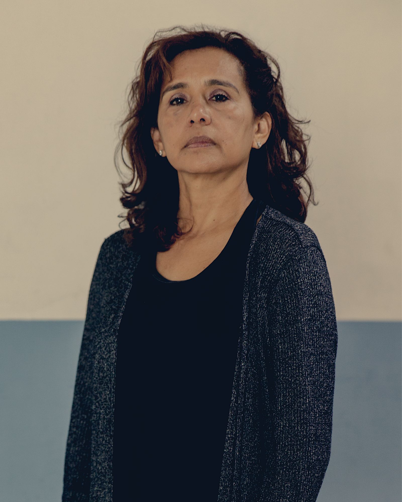 Maria Spillari, the abductees’ wife/mother. © Luis Corzo