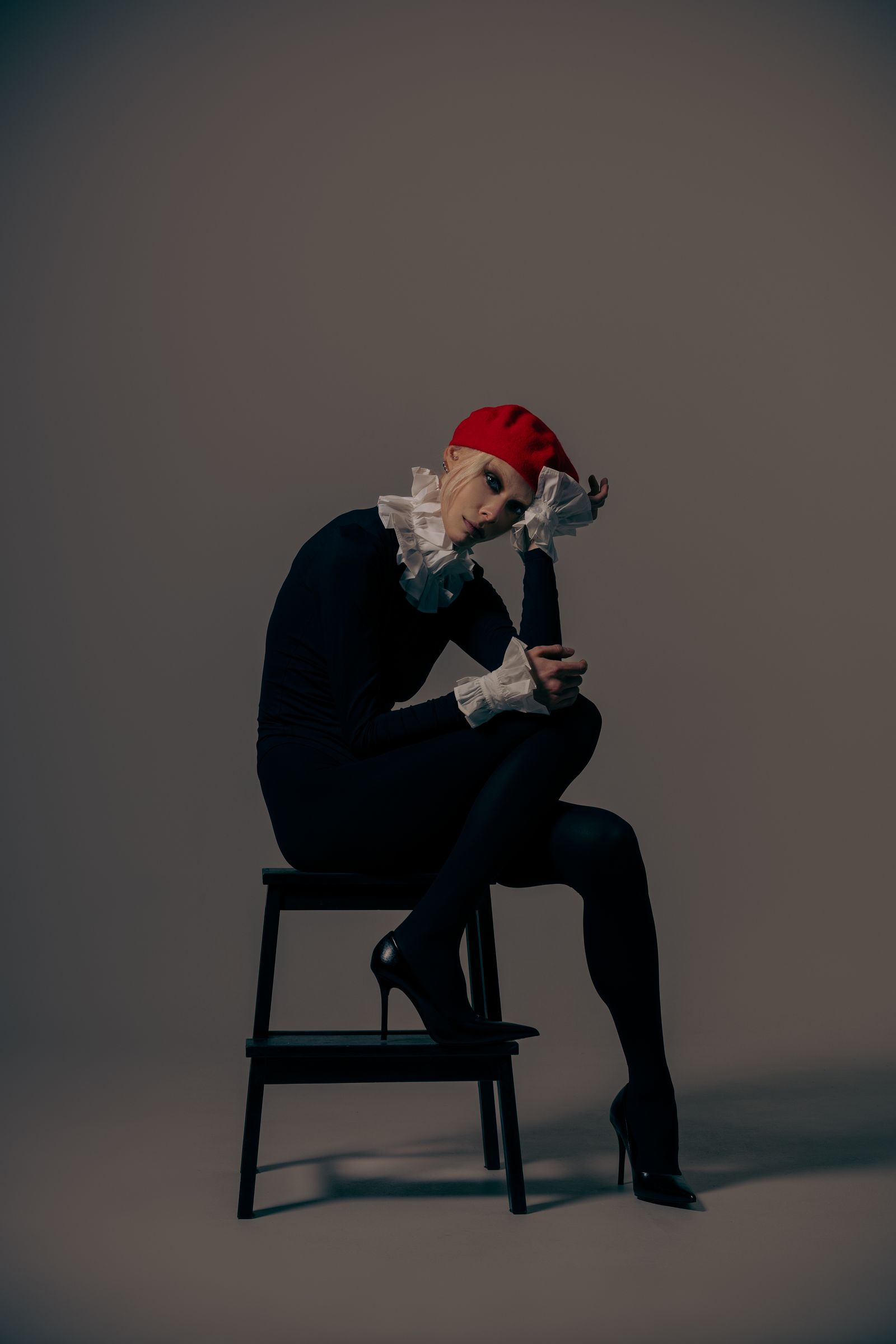 © Azimova - Image from the Pierrot in Red: A Silent Interlude photography project