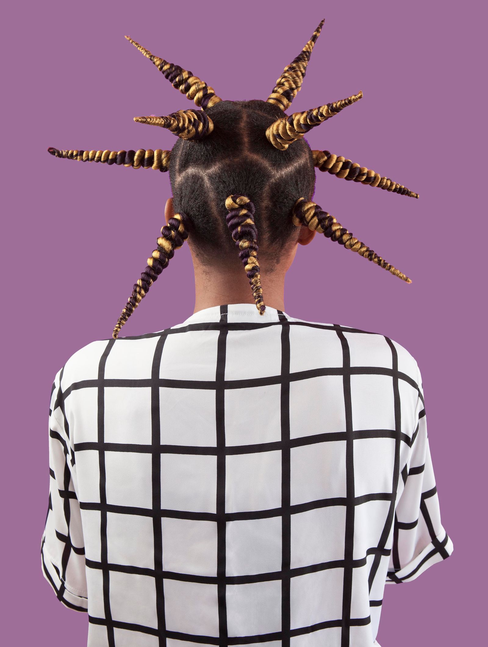 © Medina Dugger - Image from the Chroma: An Ode to J.D. Okhai Ojeikere photography project