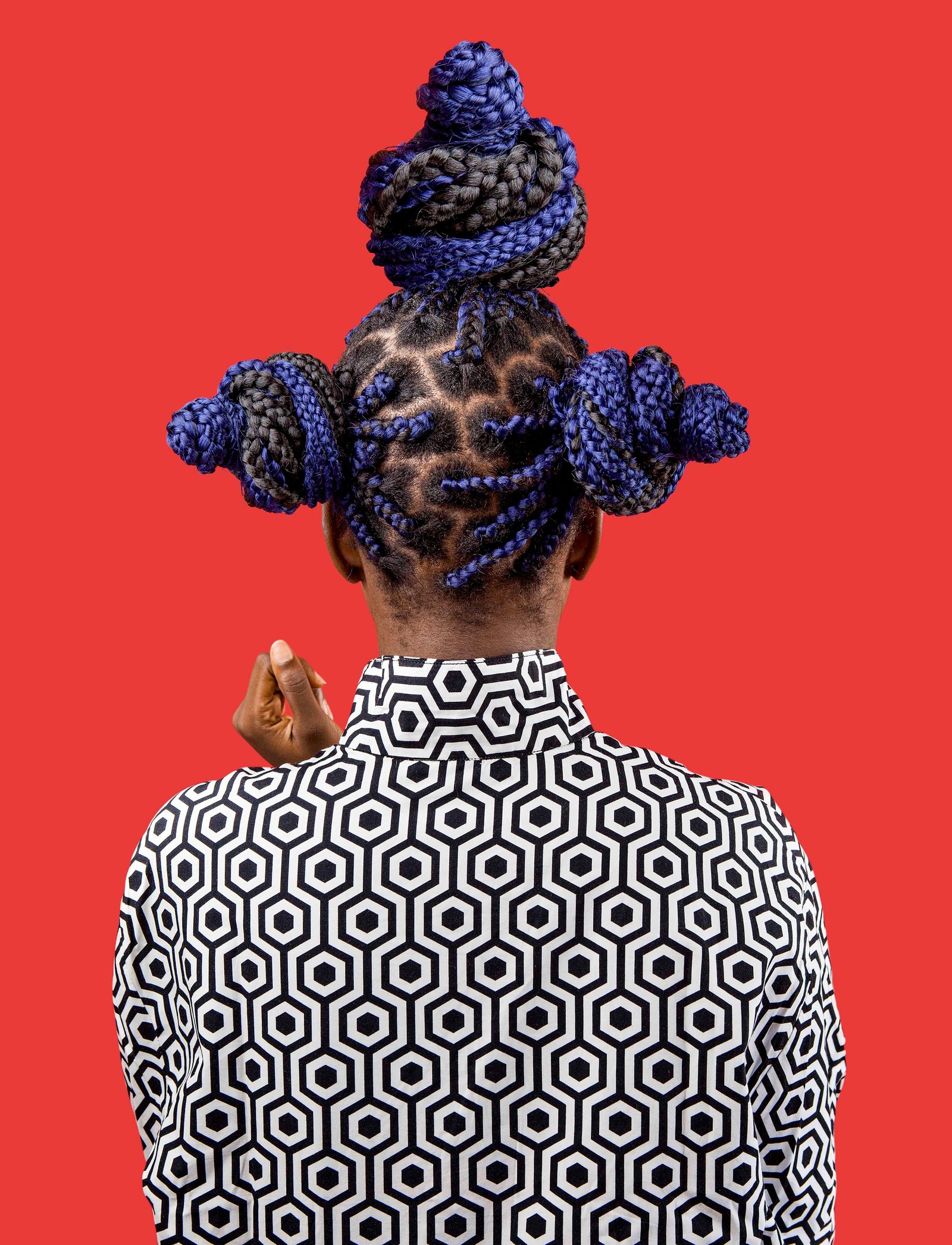 © Medina Dugger - Image from the Chroma: An Ode to J.D. Okhai Ojeikere photography project