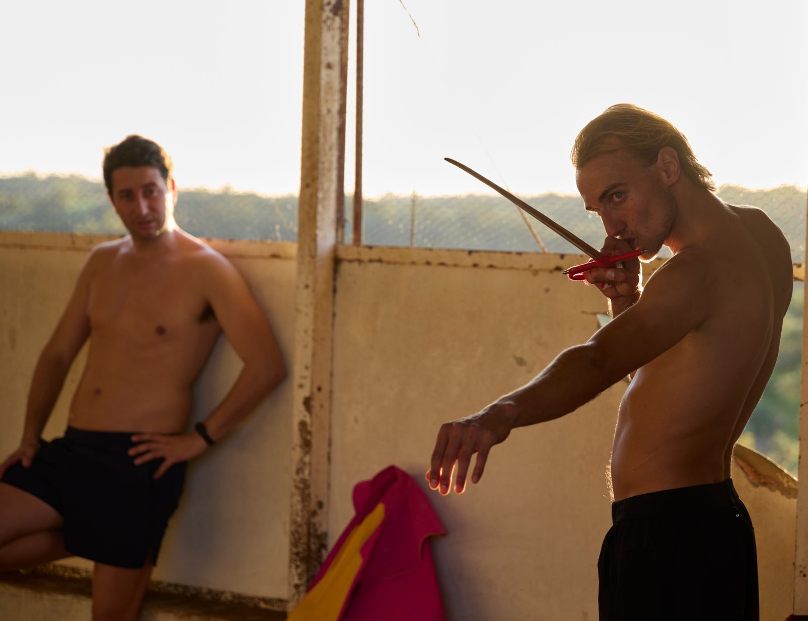 © Sophie Ebrard - Training with the sword