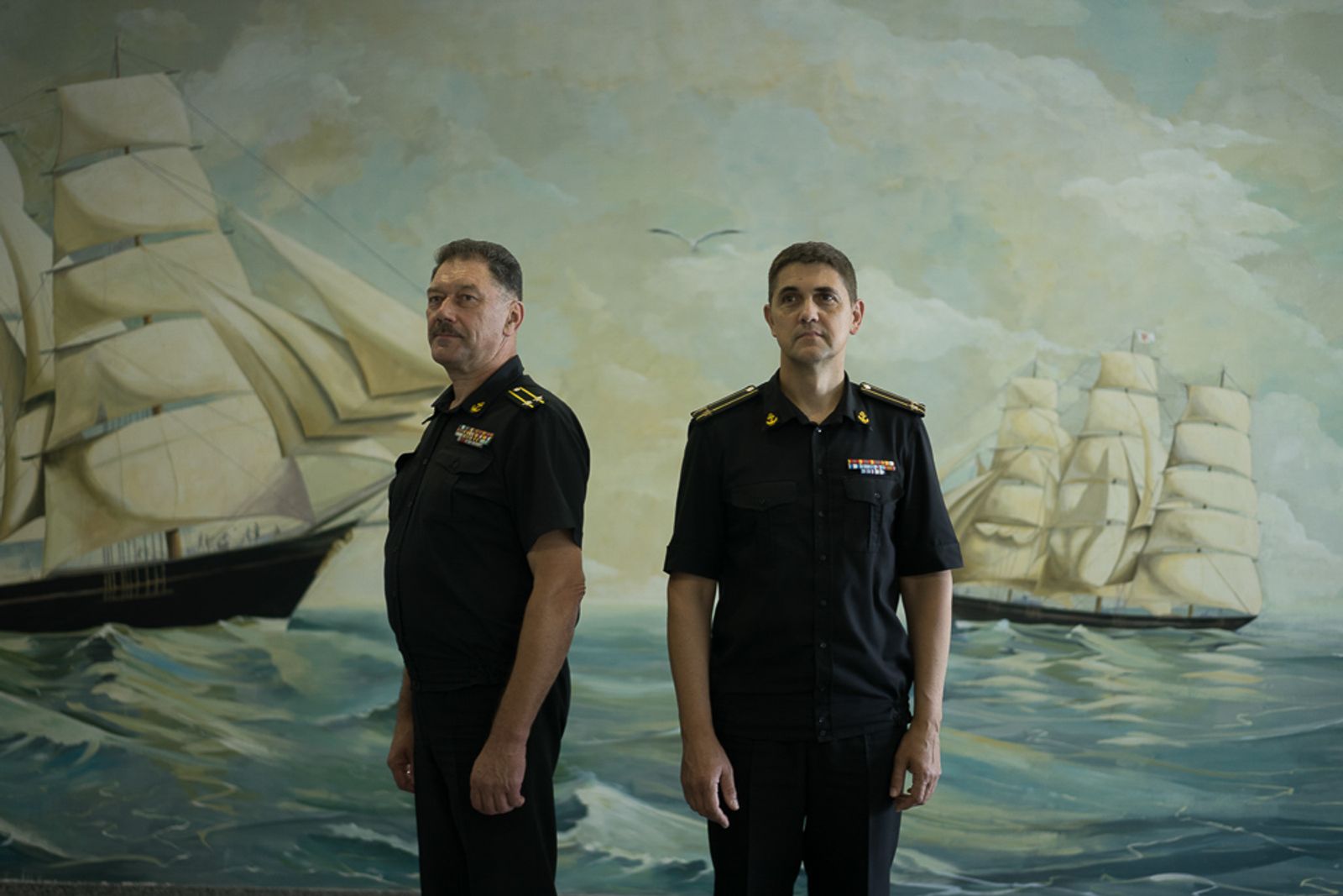 © Stanislava Novgorodtseva - Educators of the Nakhimov Naval School. Sevastopol