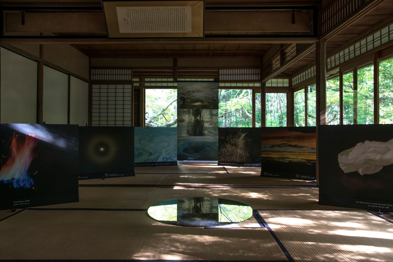 © Miyuki Yamanaka -  Exhibition at Kyotographie 2016, at Enri-An temple in Kyoto