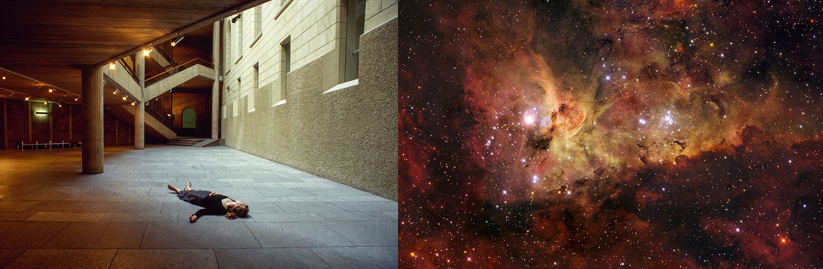 © Julia Horbaschk - Carina Nebula, NASA, ESA, N. Smith (U. California, Berkeley) et al., + The Hubble Heritage Team (STScI/AURA)