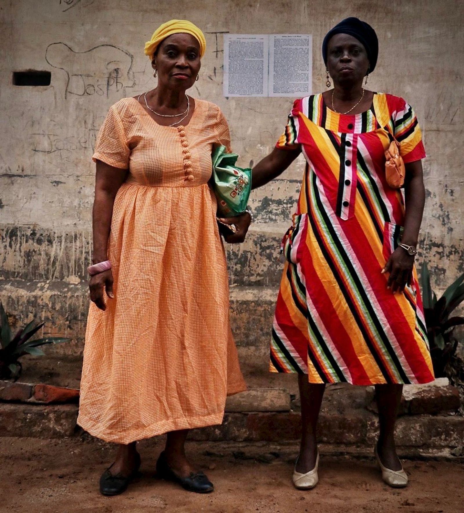 © Nwando Ebeledike - This photo was taken in Accra, Ghana and is a photo of neighbours and friends for 2 decades