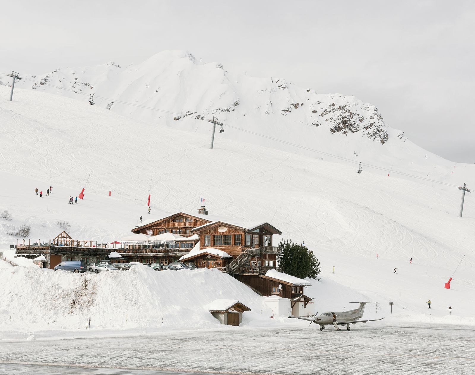 © Nicolò Panzeri & Mattia Micheli - Courchevel, the highest airport in Europe, 2008 m. Courchevel, Switzerland, 2018.