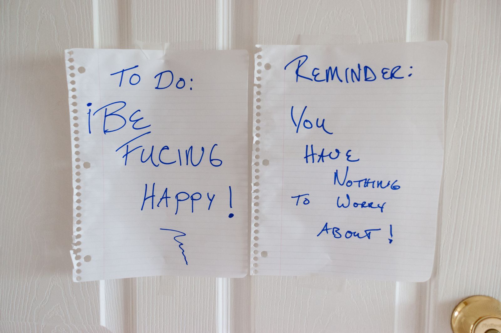 © Melissa Spitz - Note from Adam to Mom, 2012