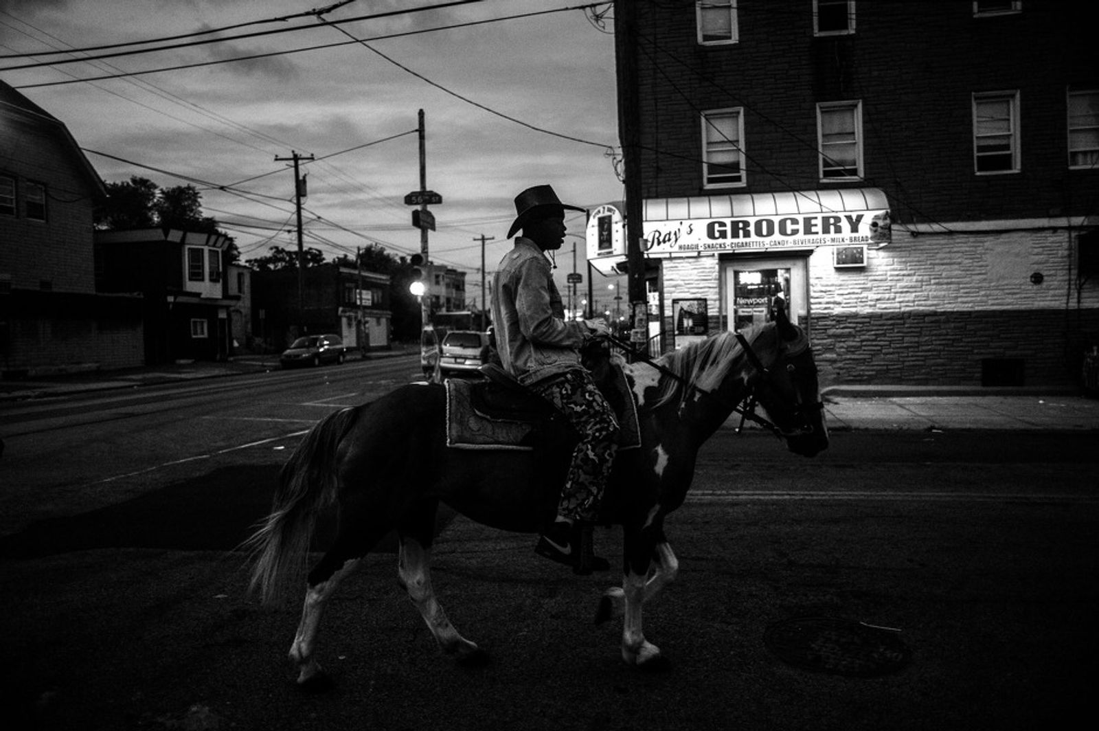 © Charles Mostoller - Image from the Philadelphia's Concrete Cowboys photography project
