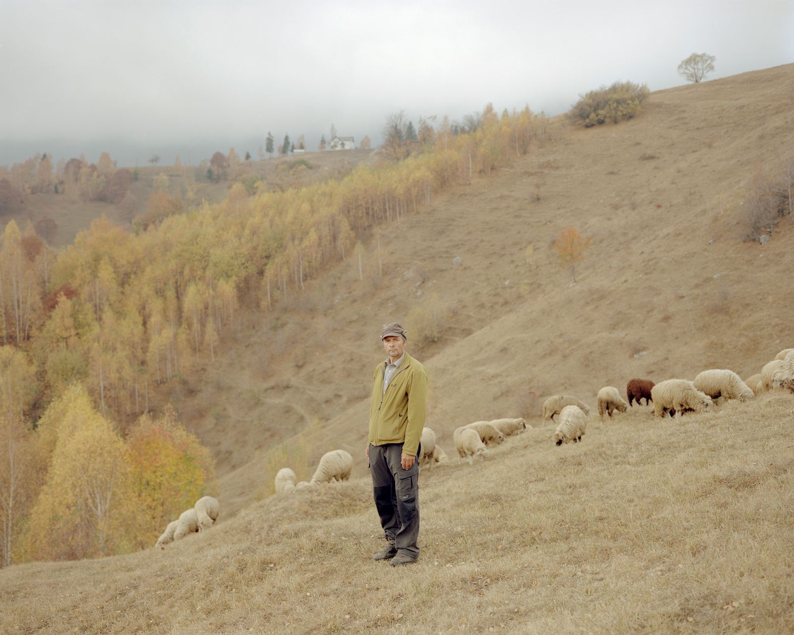 © Nicholas J.R. White - Mosu, forest ranger, photographed on his land in Magura Village, Piatra Craiului National Park [October, 2018]