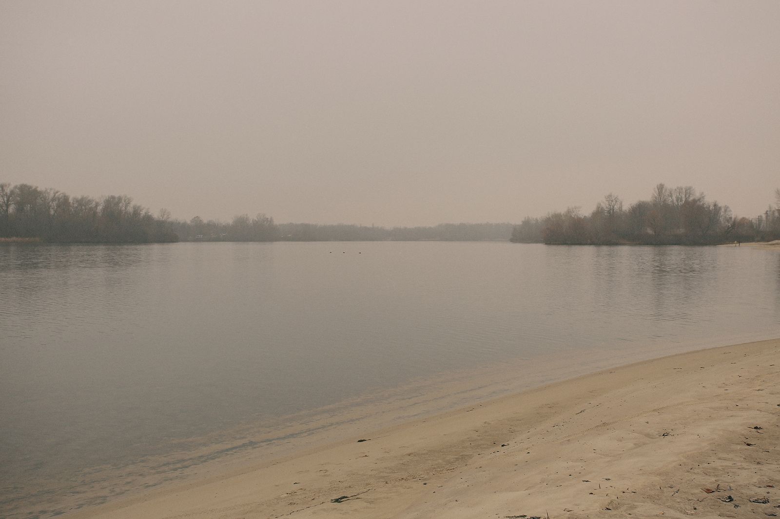 © Marysia Myanovska - river Desna, Southern edge of Troyeshchyna,Kyiv Nov 2019