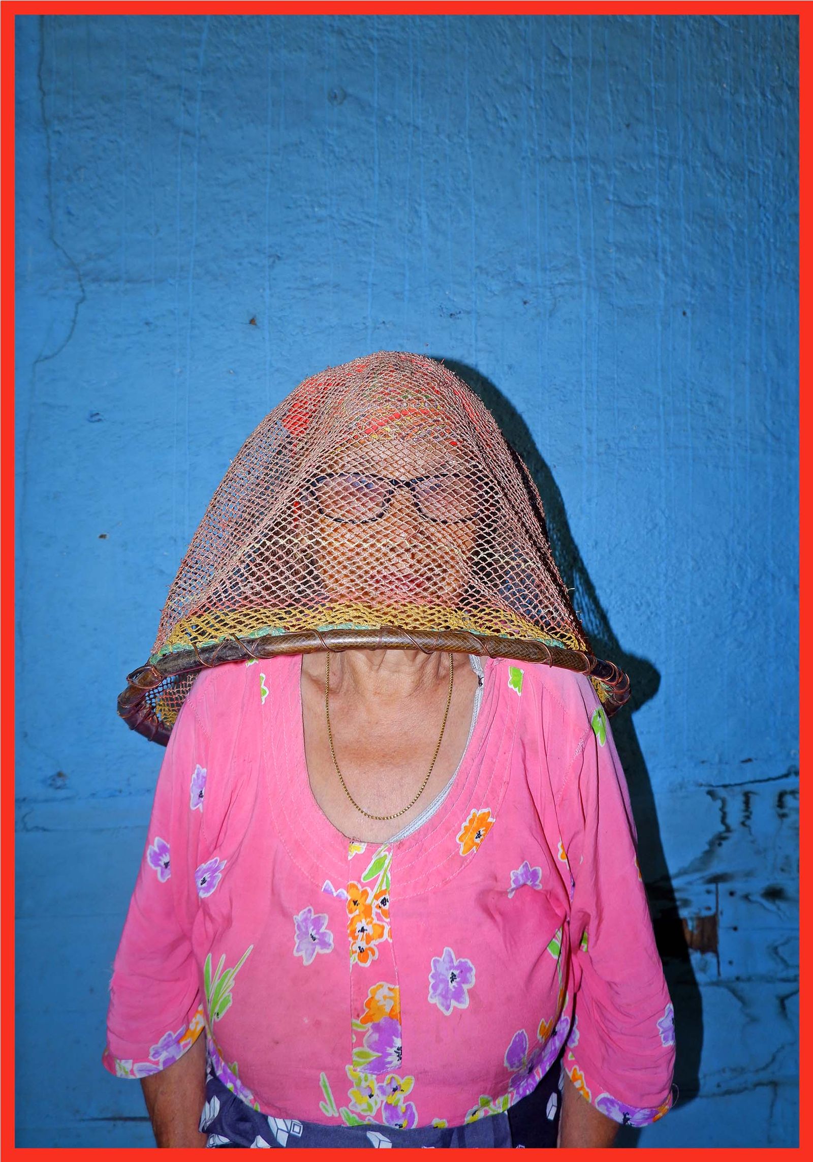 © Chingrimi Shimray - Fish net. Hand knotted by Api (grandmother) during her short stay at her daughter's in the city. Marou ,India (August 2021)