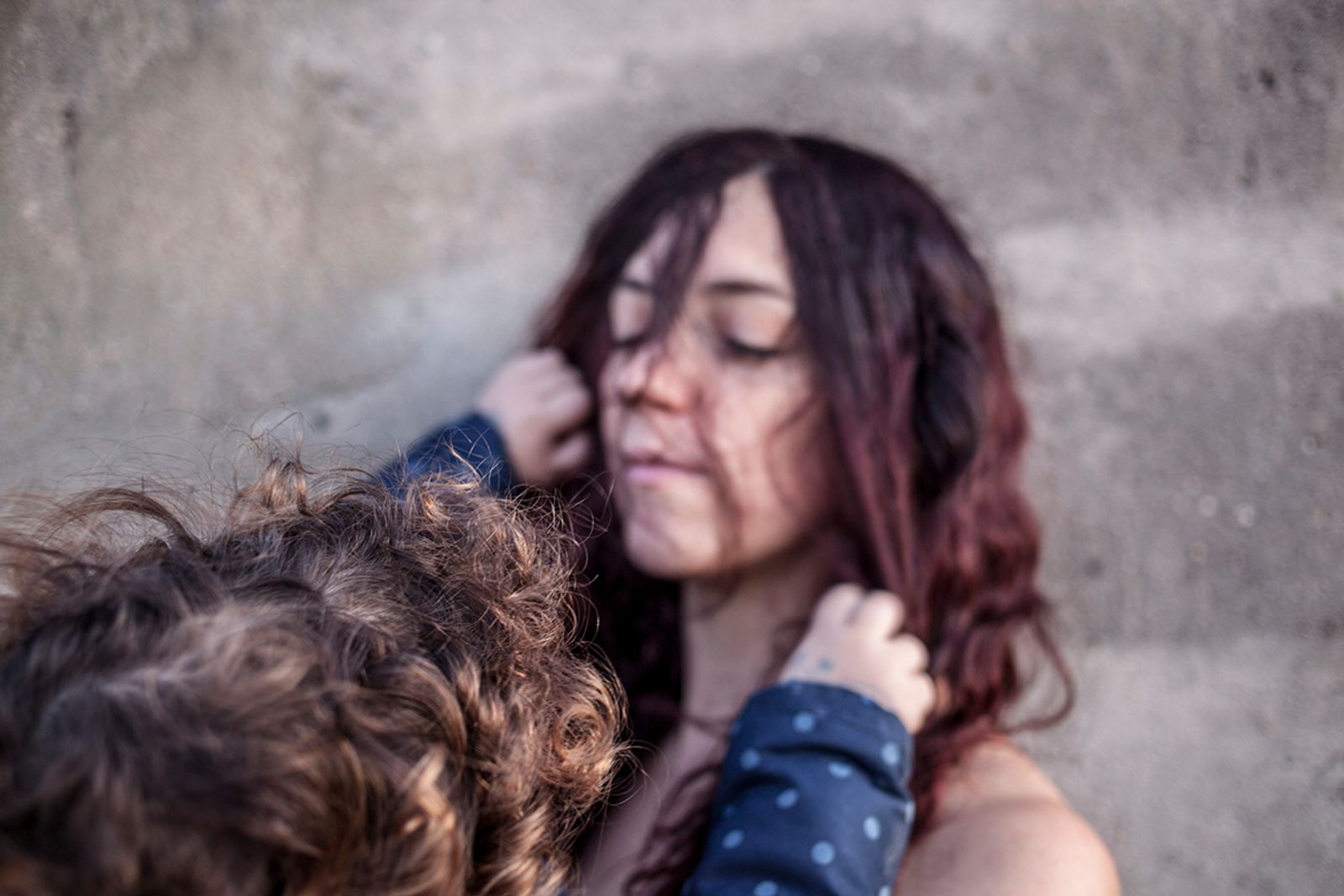 © Séverine Sajous - Self Portrait with Zelie. Motherhood has allowed me to name and solve family problems that I experience.