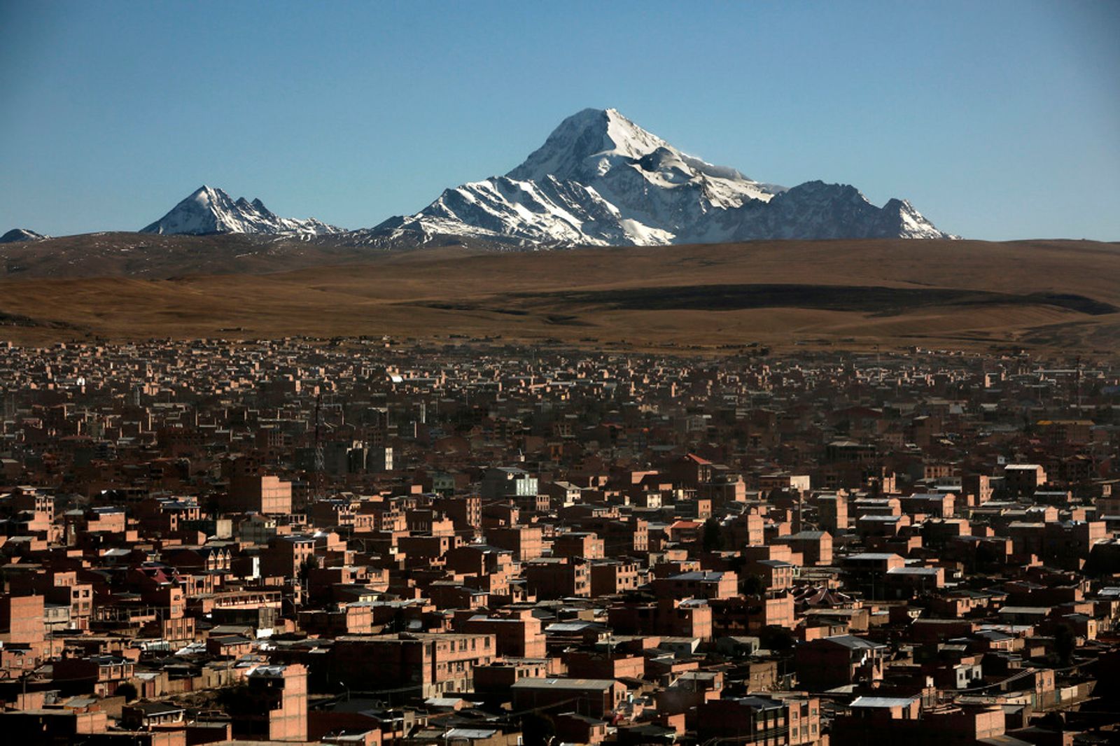 © Olmo Calvo - General view of El Alto city, next to La Paz in Bolivia. September 2th 2013