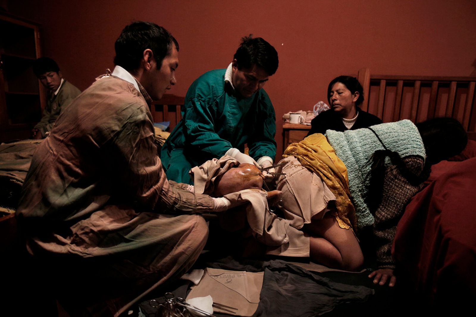 © Olmo Calvo - Image from the Aymara´s births in Patacamaya photography project