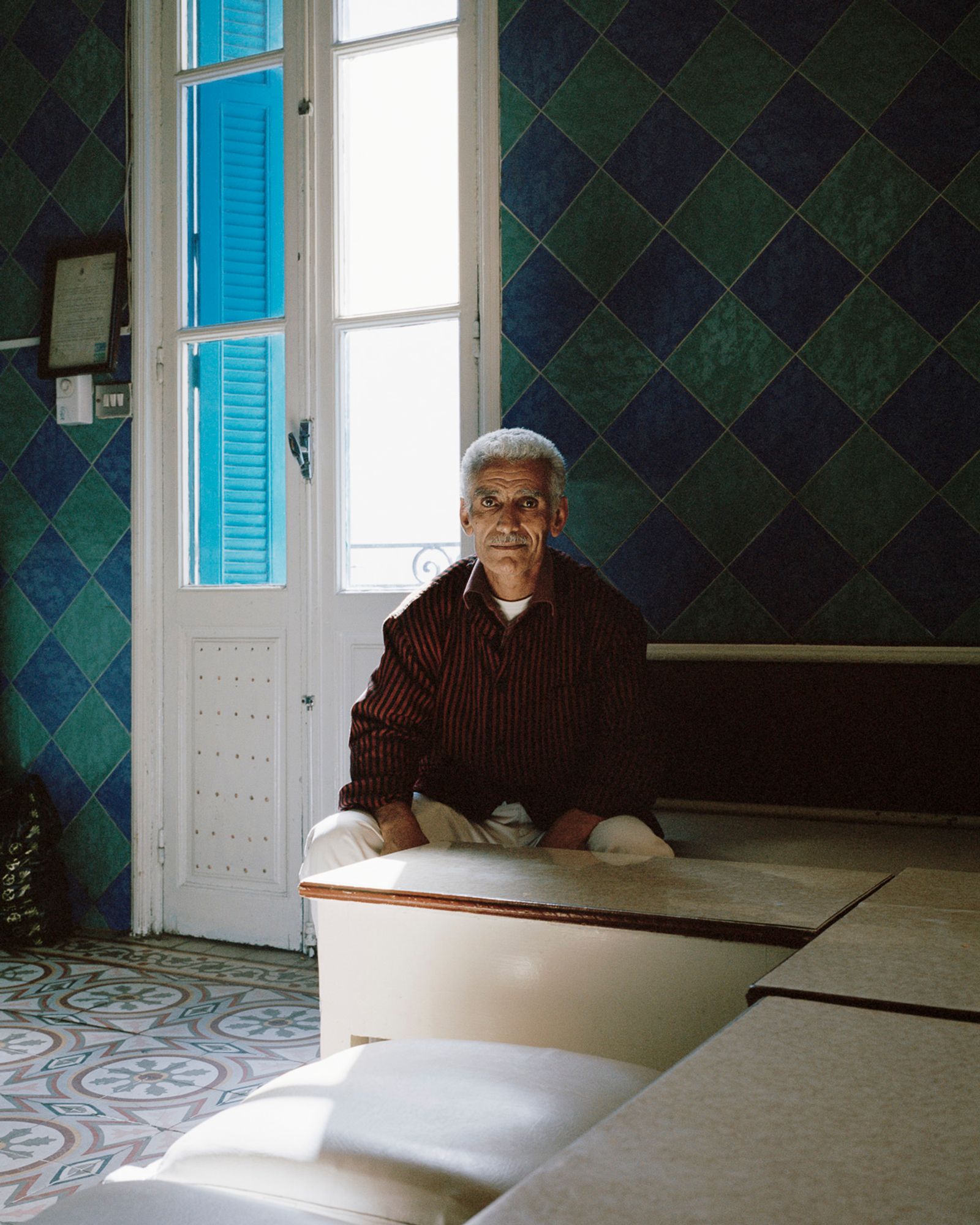 © Miriam Stanke - Ahmed in a hotel, Tunis