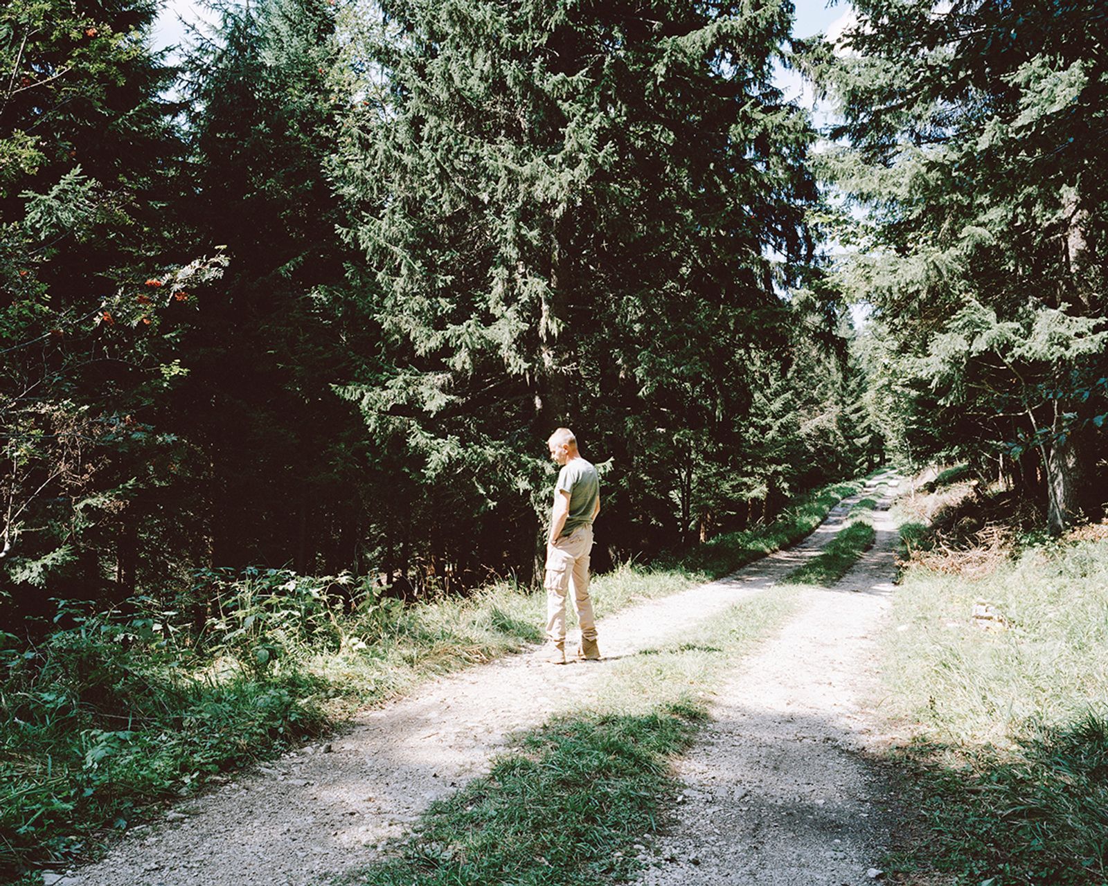 © Miriam Stanke - A deminer is waiting for a controlled explosion of detected mines in Glamoc