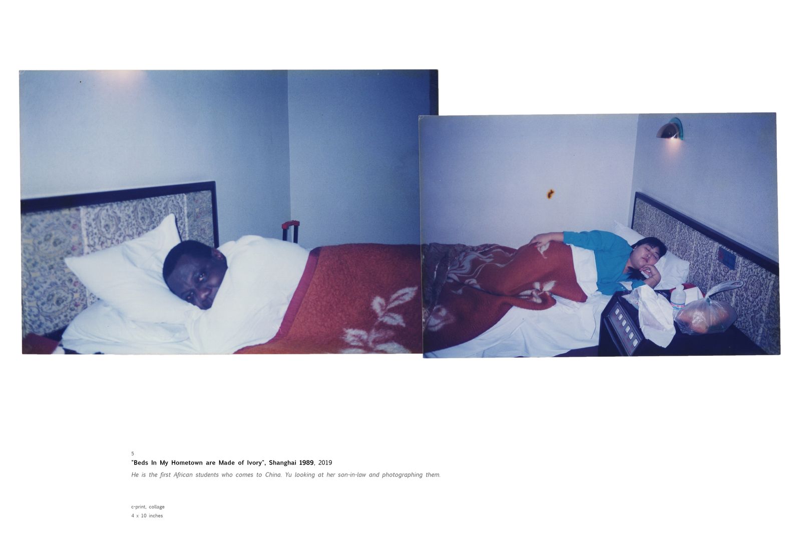 © Senjie Zhu - "Beds In My Hometown are Made of Ivory", Shanghai 1989, 2019