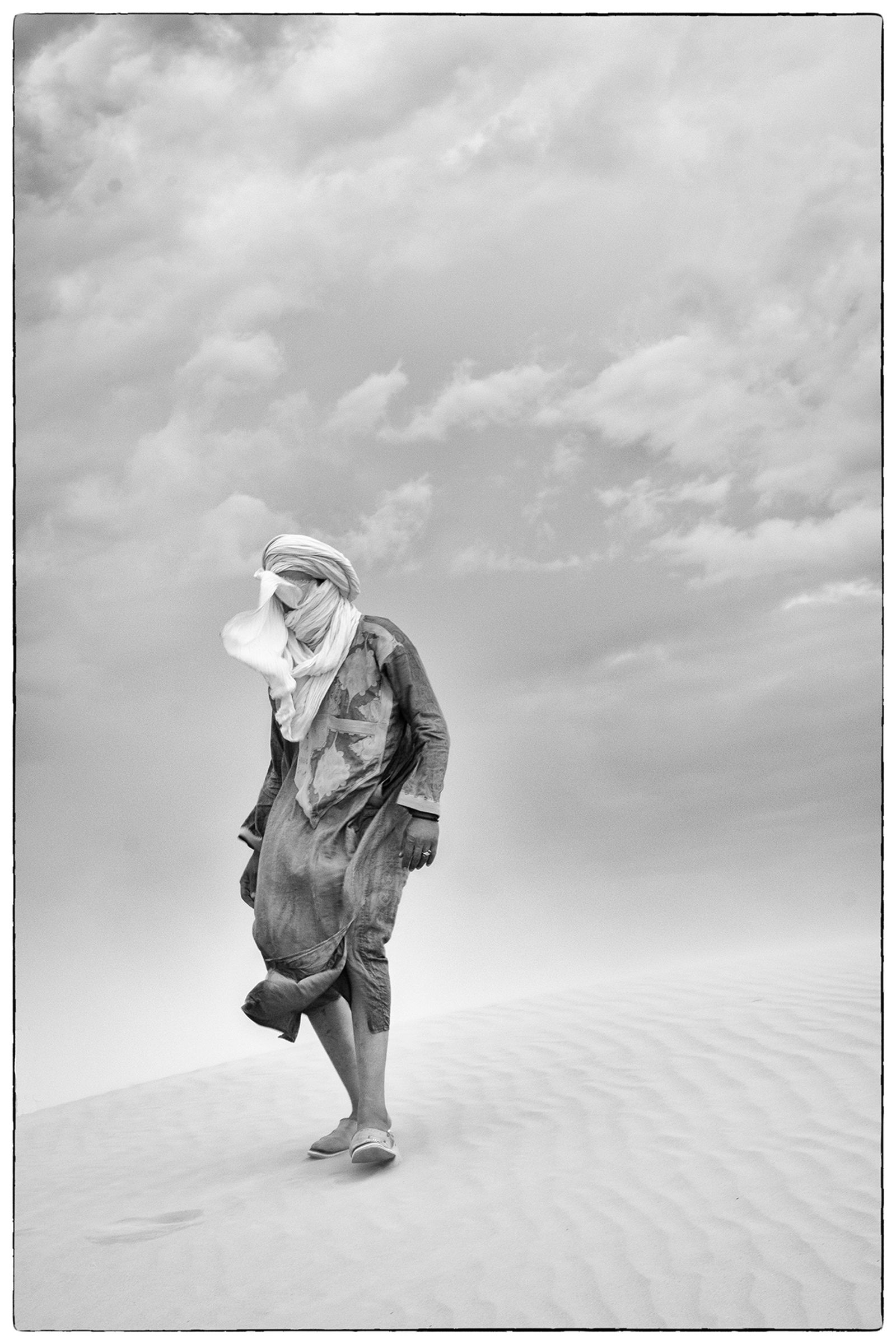 © Helga Salwe - Sandstorm in the Sahara Sahara Desert, Morocco