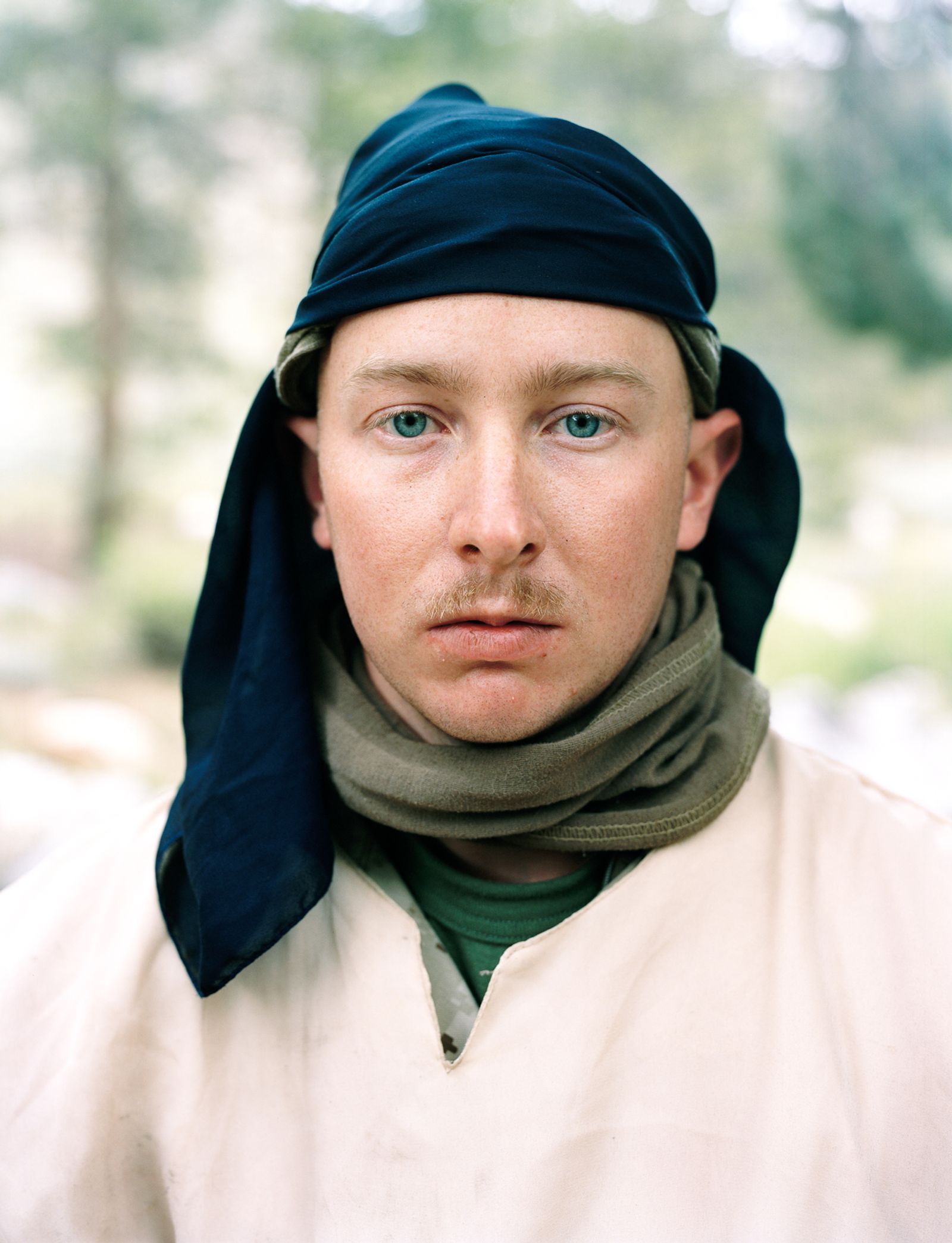 © Claire Beckett - Marine Lance Corporal Joshua Stevens playing the role of a Taliban fighter