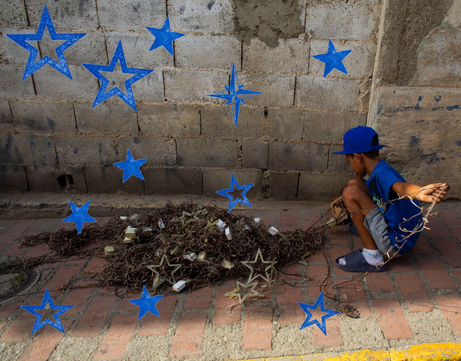 © Freisy González Portales - Image from the Una estrella en una ola de mar (A star in a sea wave) photography project