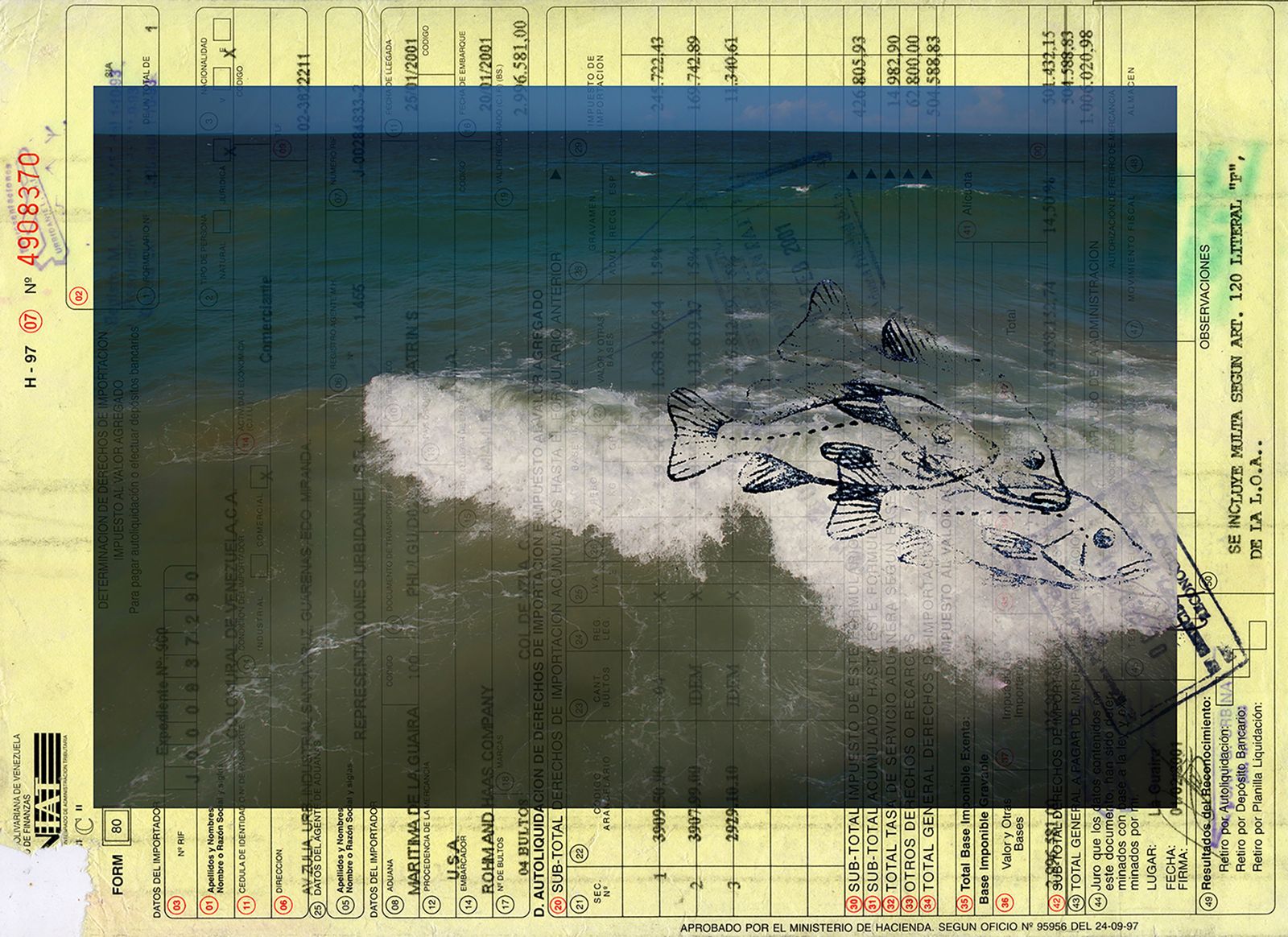 © Freisy González Portales - Image from the Una estrella en una ola de mar (A star in a sea wave) photography project