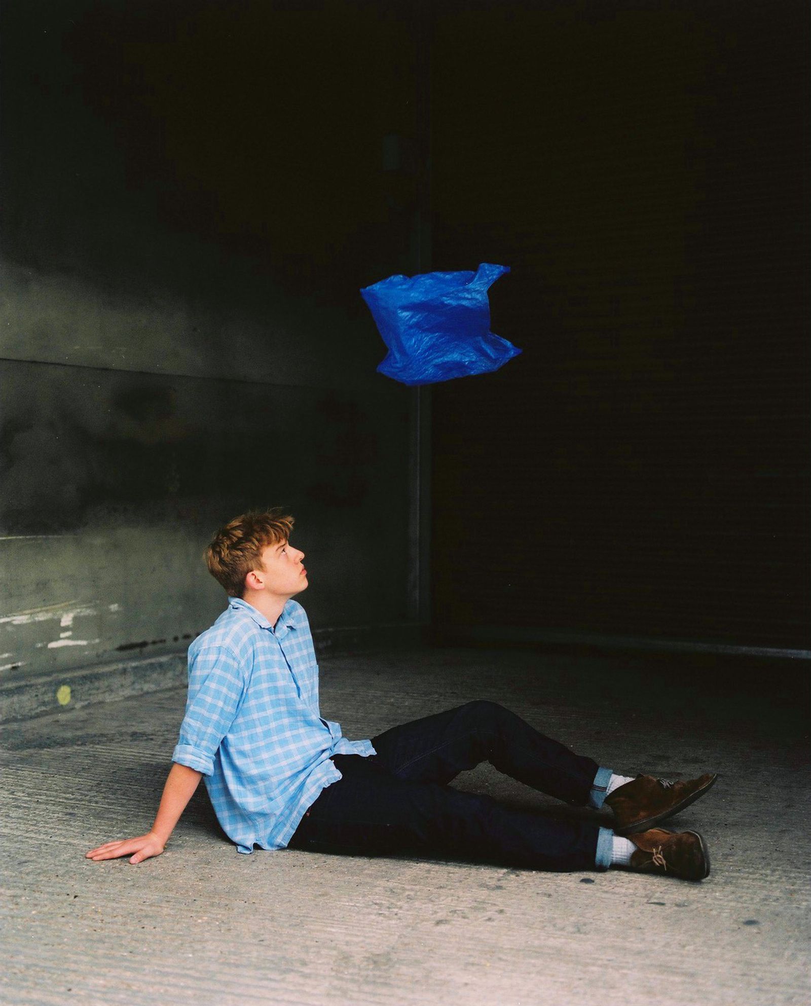 © Marysa Dowling - Blue Bag, Nathan, London UK 2012