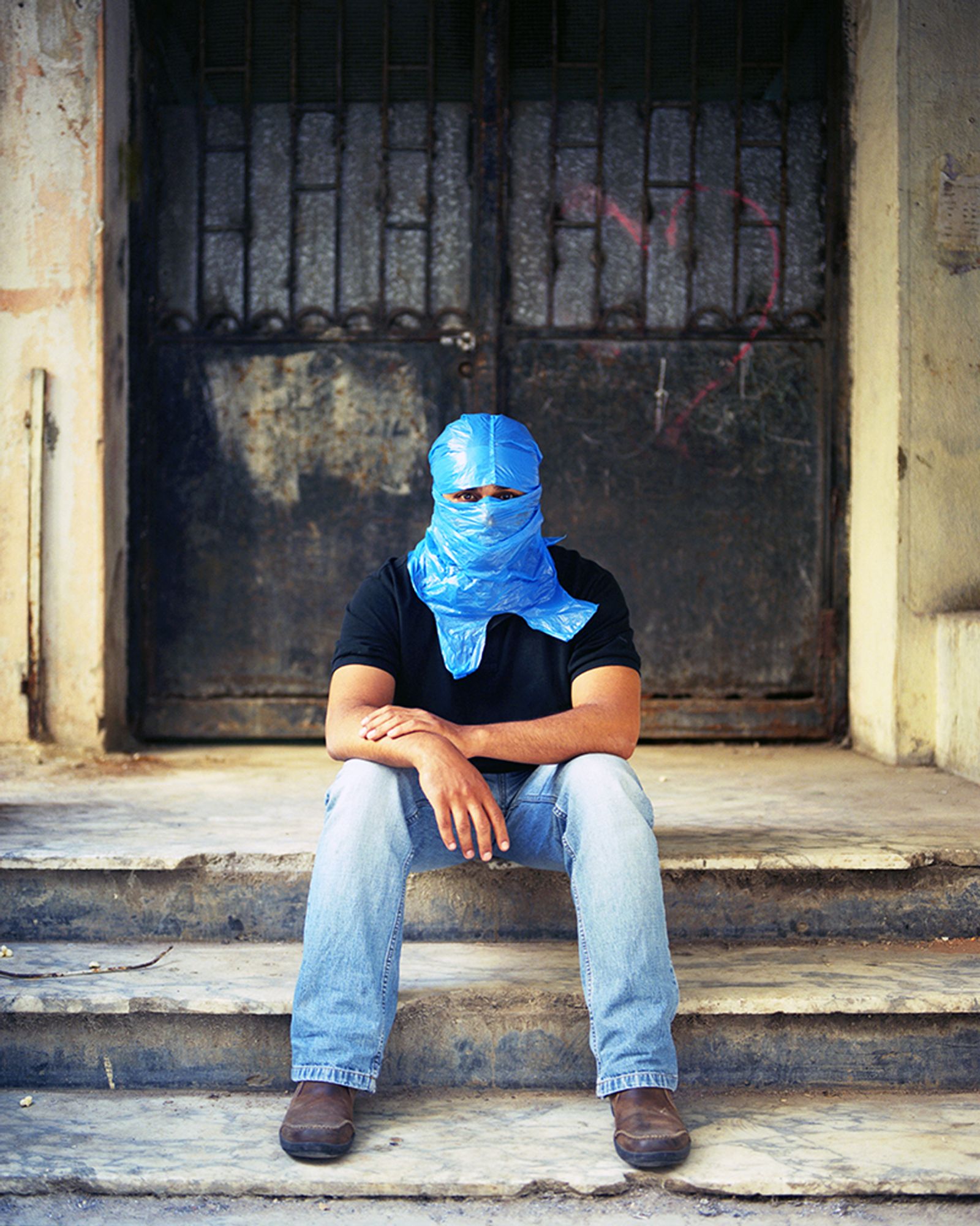 © Marysa Dowling - Blue Bag, Sharif, Beirut Lebanon 2010